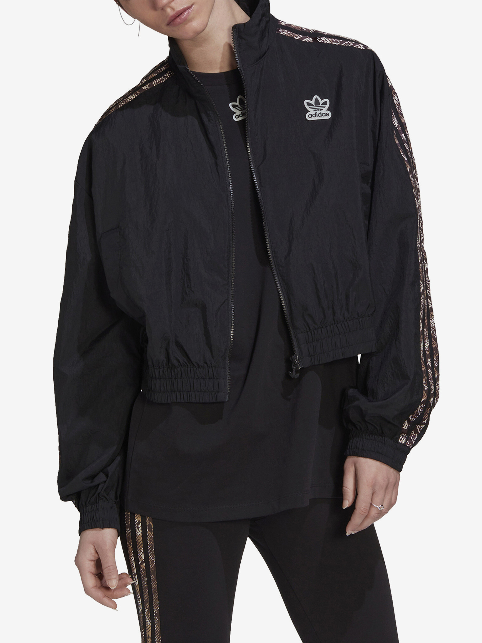 adidas Originals Windbreaker Jachetă Negru - Pled.ro