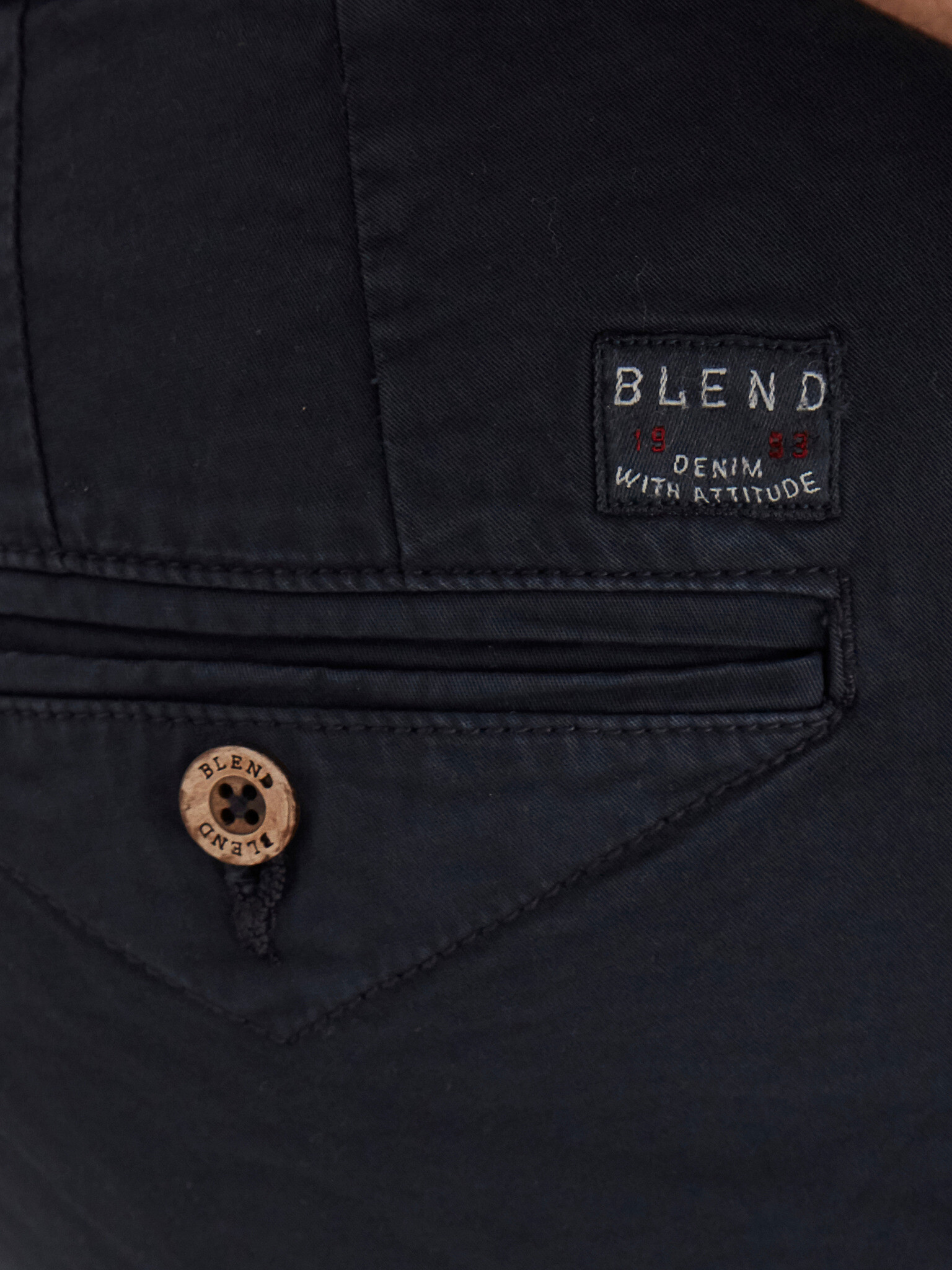 Blend Chino Pantaloni Albastru - Pled.ro