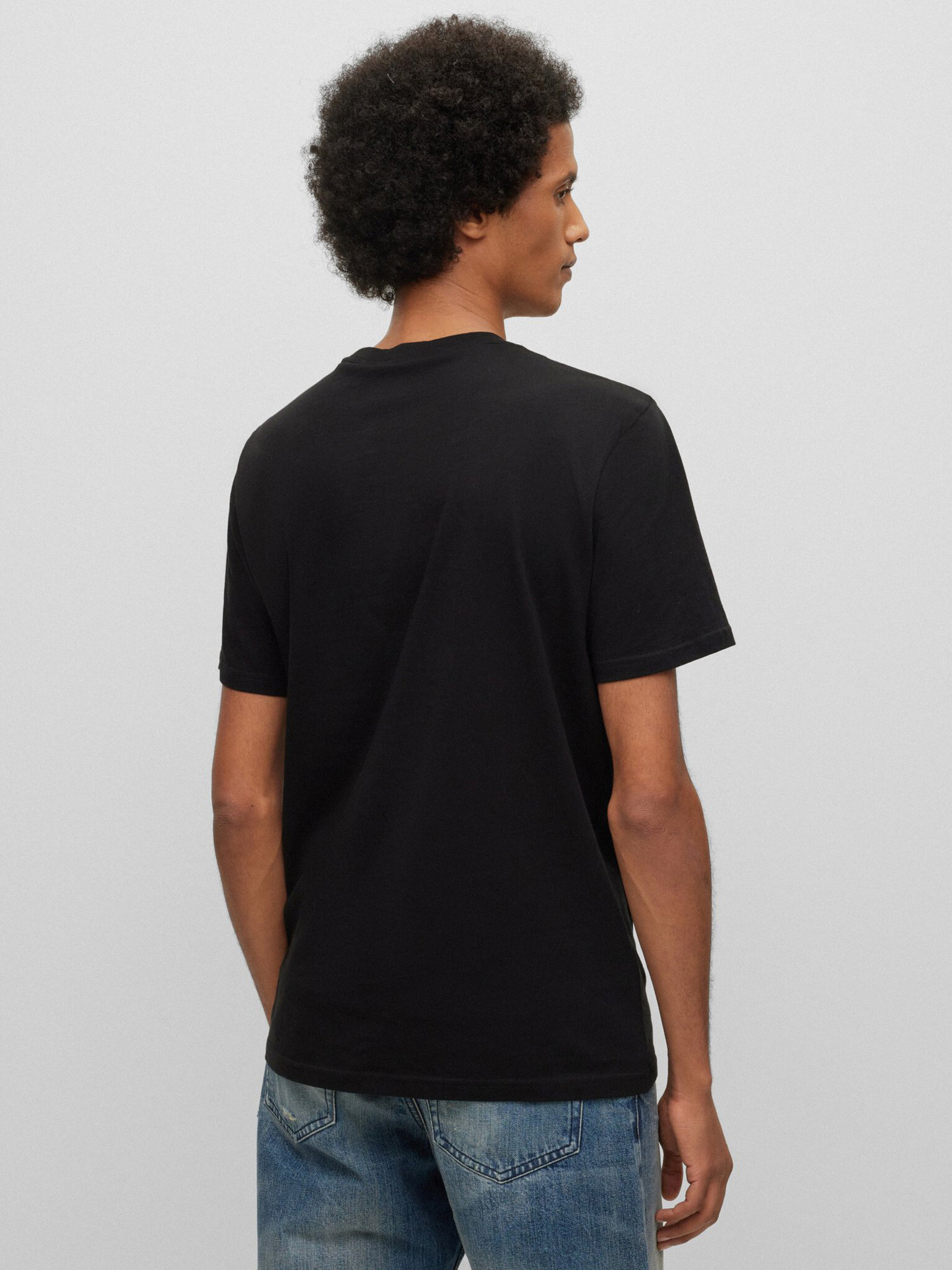 BOSS Tricou Negru - Pled.ro