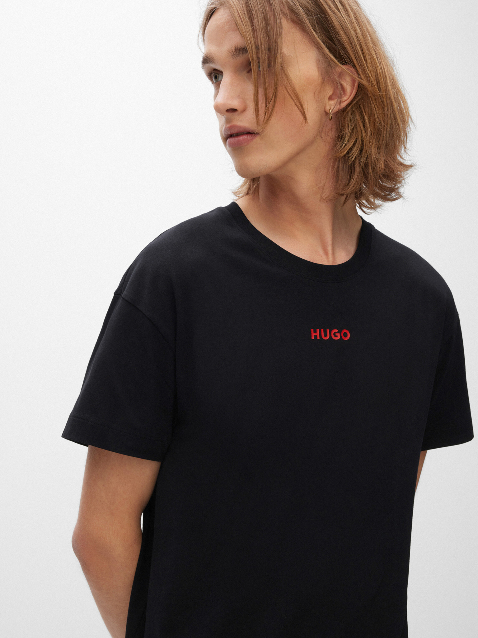 BOSS Tricou Negru - Pled.ro