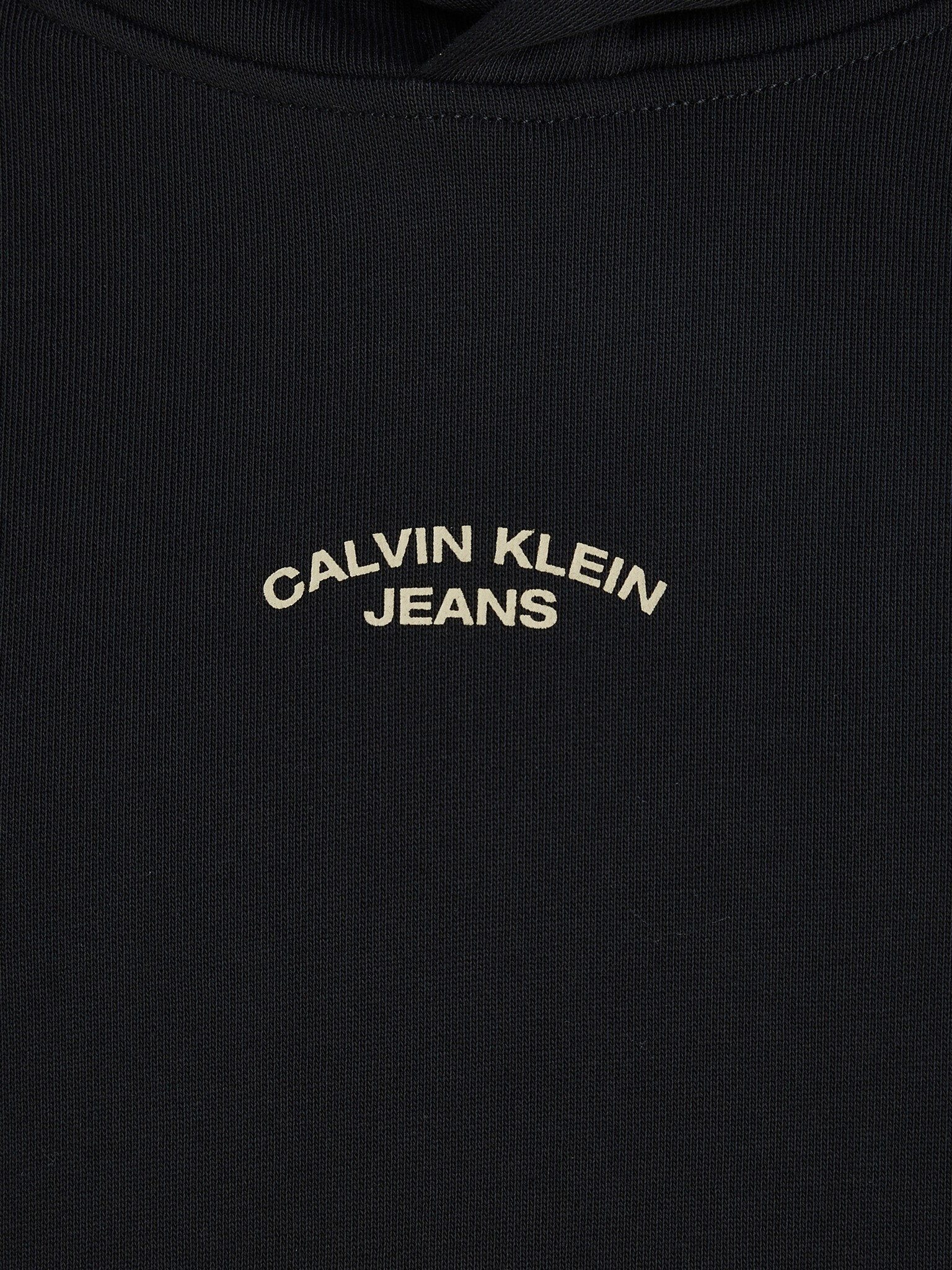 Calvin Klein Jeans Canvas Curve Hanorac Negru - Pled.ro