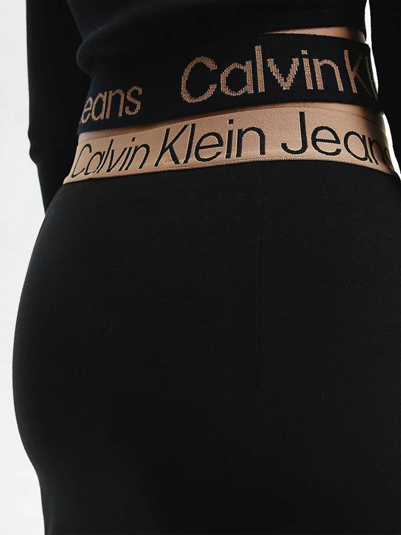 Calvin Klein Jeans Fustă Negru - Pled.ro