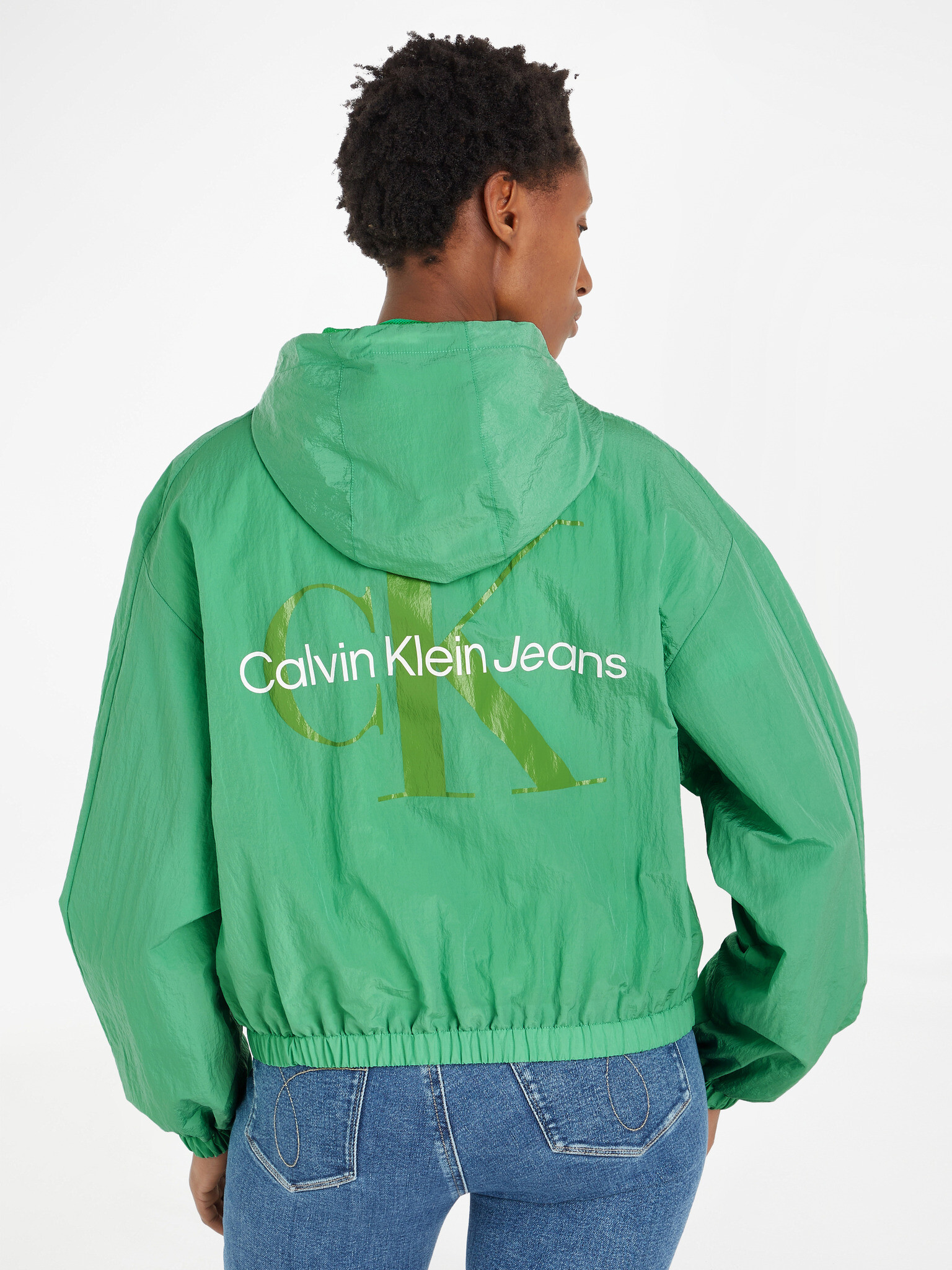 Calvin Klein Jeans Jachetă Verde - Pled.ro