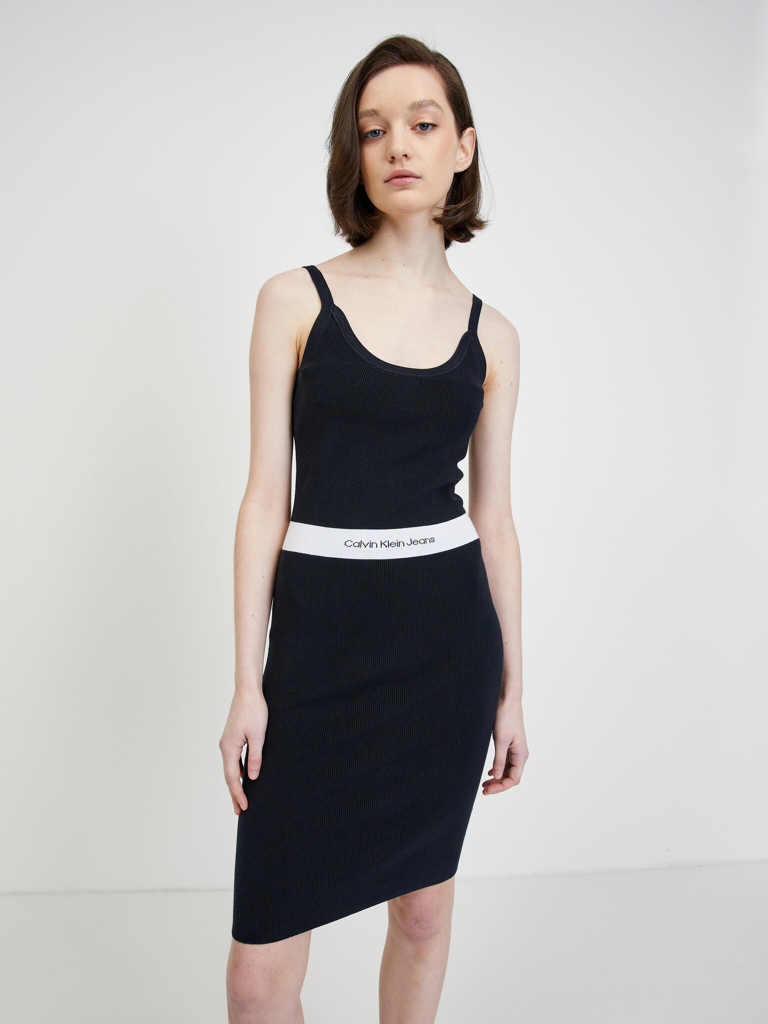 Calvin Klein Jeans Rochie Negru - Pled.ro