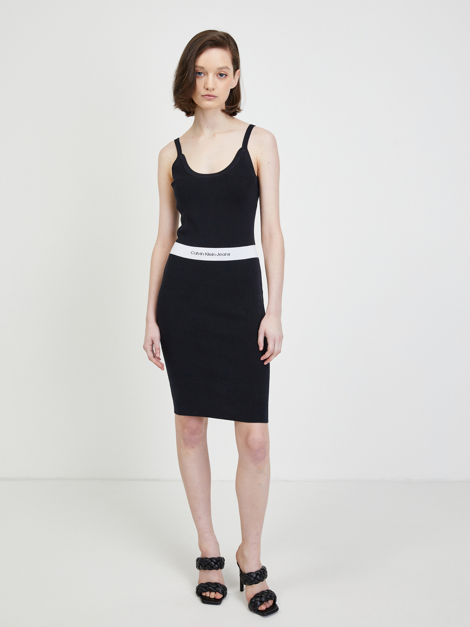 Calvin Klein Jeans Rochie Negru - Pled.ro