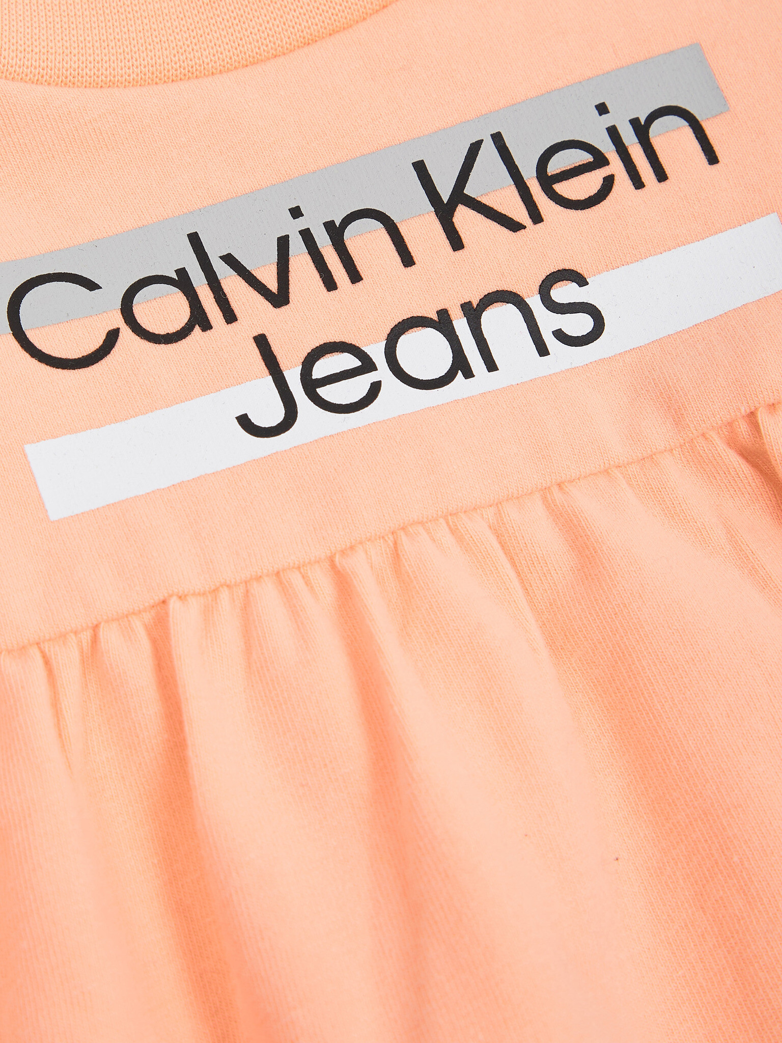 Calvin Klein Jeans Rochie pentru copii Portocaliu - Pled.ro