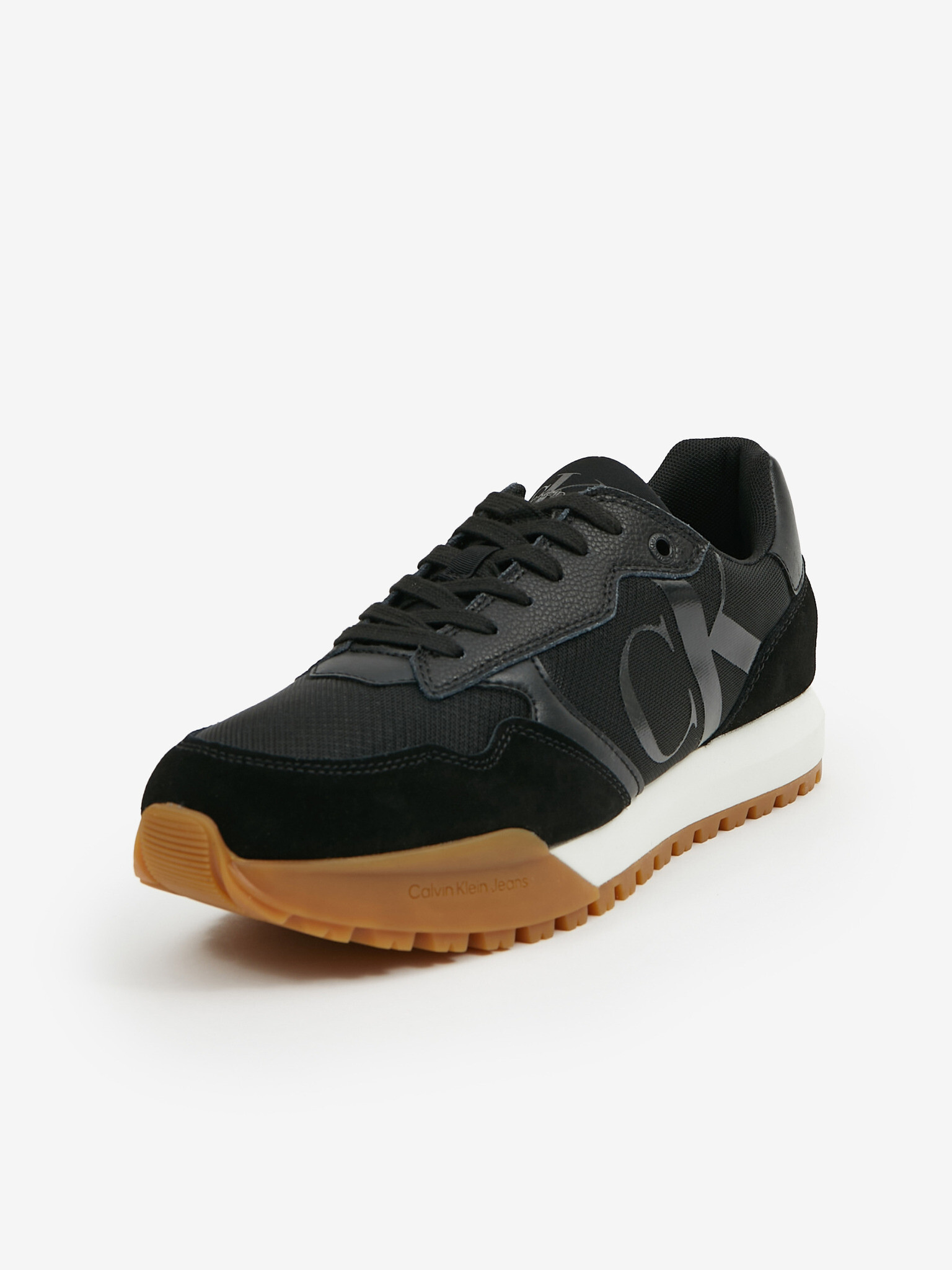 Calvin Klein Jeans Toothy Runner Teniși Negru - Pled.ro