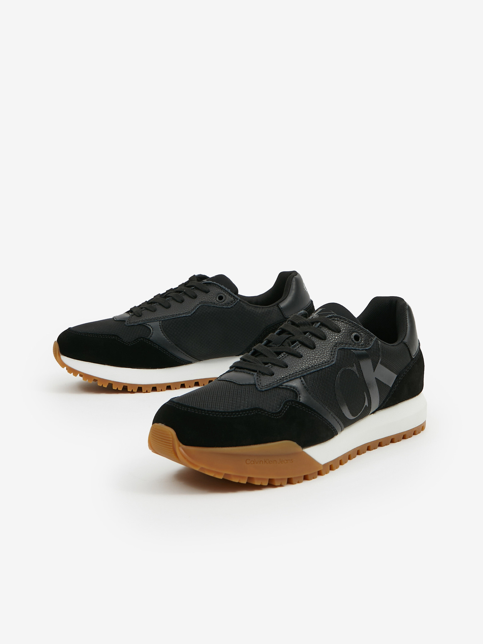 Calvin Klein Jeans Toothy Runner Teniși Negru - Pled.ro