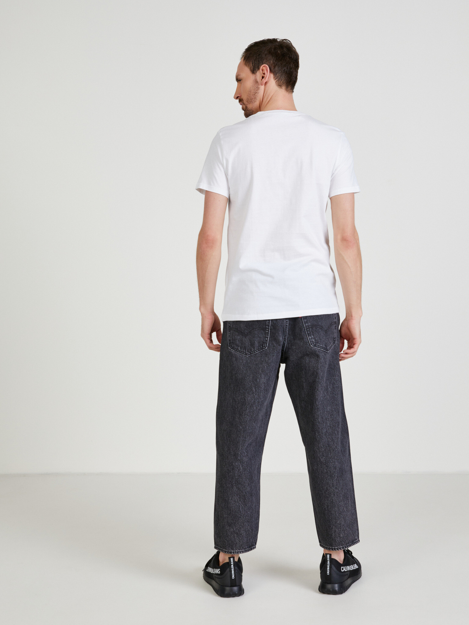 Calvin Klein Jeans Tricou Alb - Pled.ro