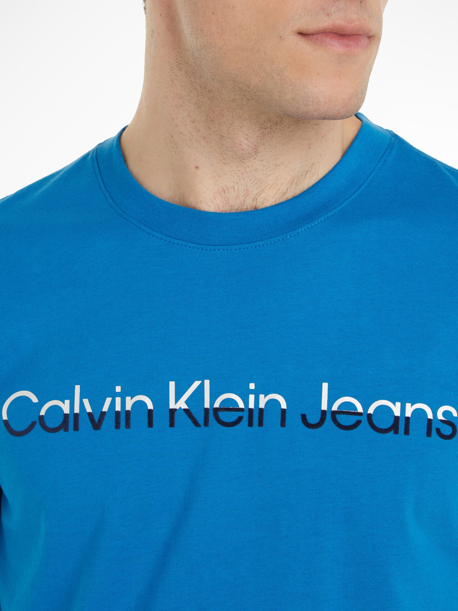 Calvin Klein Jeans Tricou Albastru - Pled.ro