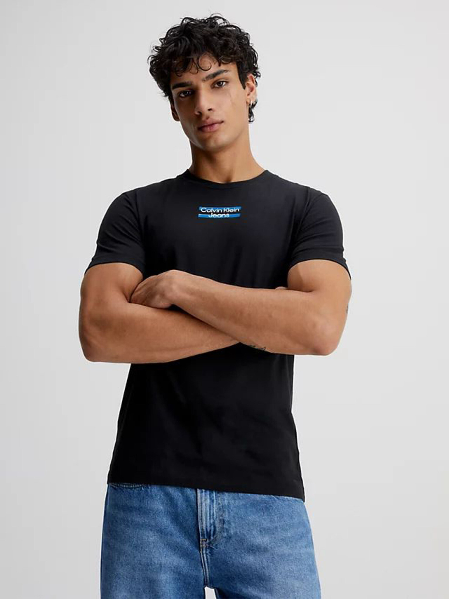 Calvin Klein Jeans Tricou Negru - Pled.ro