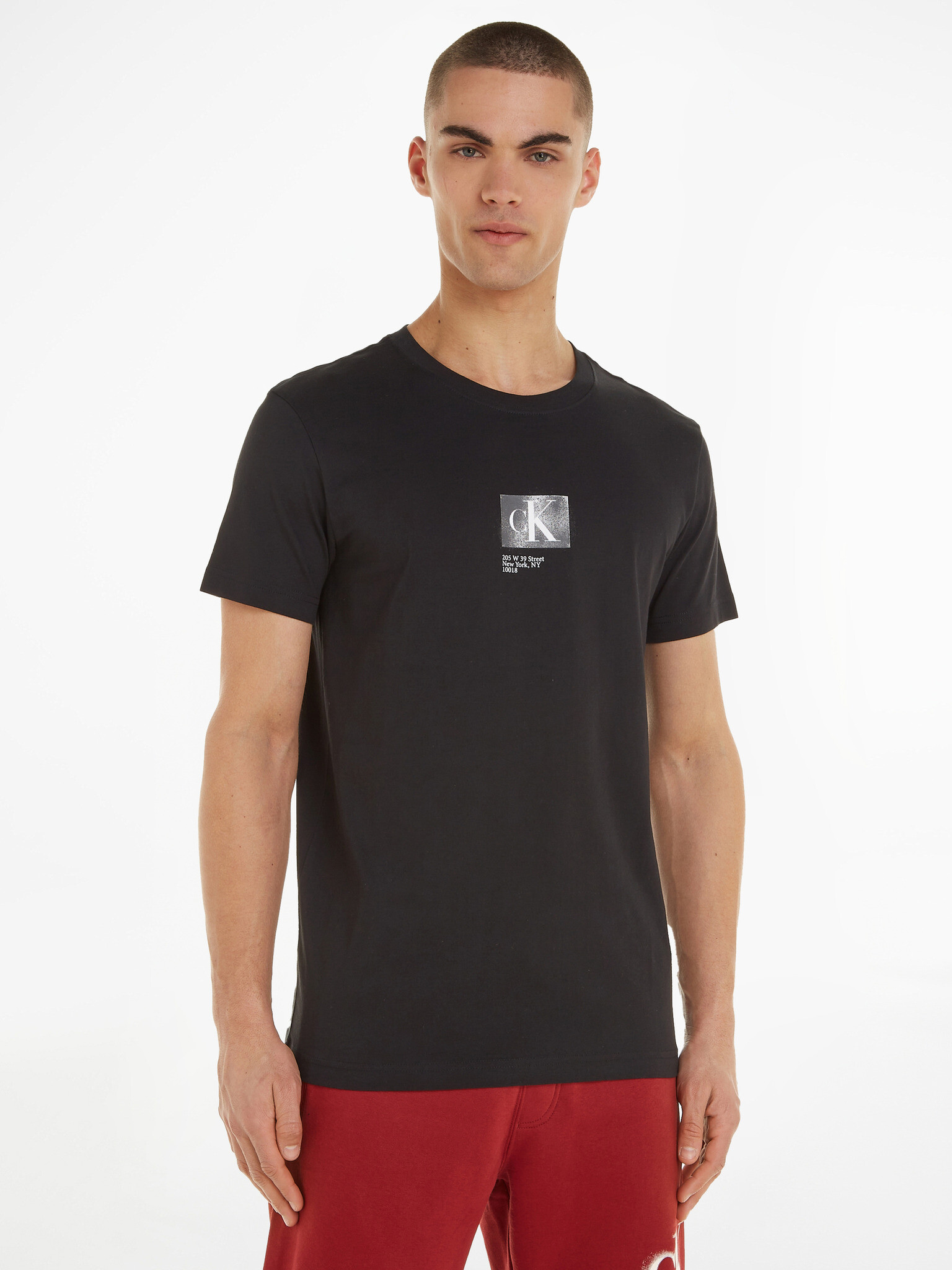 Calvin Klein Jeans Tricou Negru - Pled.ro