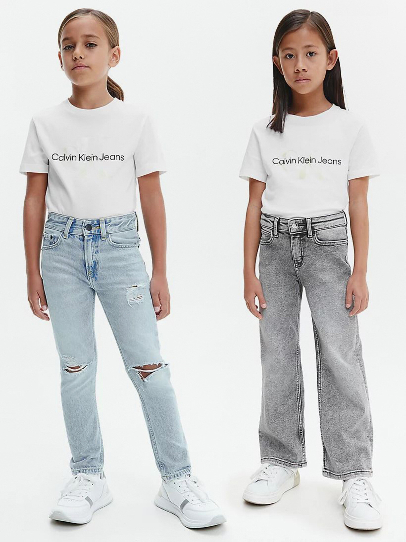 Calvin Klein Jeans Tricou pentru copii Alb - Pled.ro