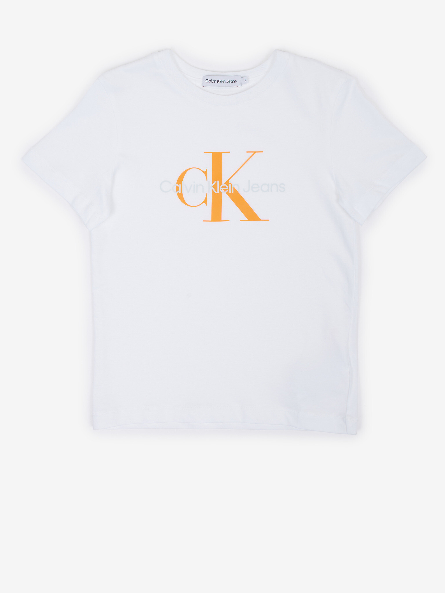 Calvin Klein Jeans Tricou pentru copii Alb - Pled.ro