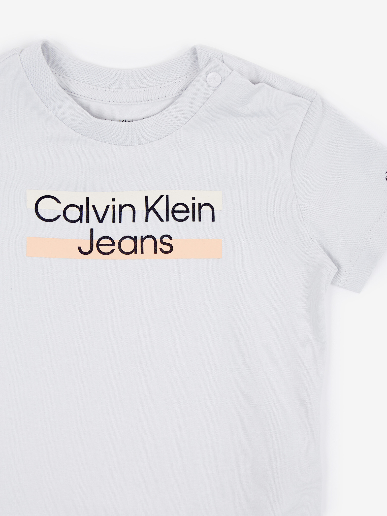 Calvin Klein Jeans Tricou pentru copii Gri - Pled.ro