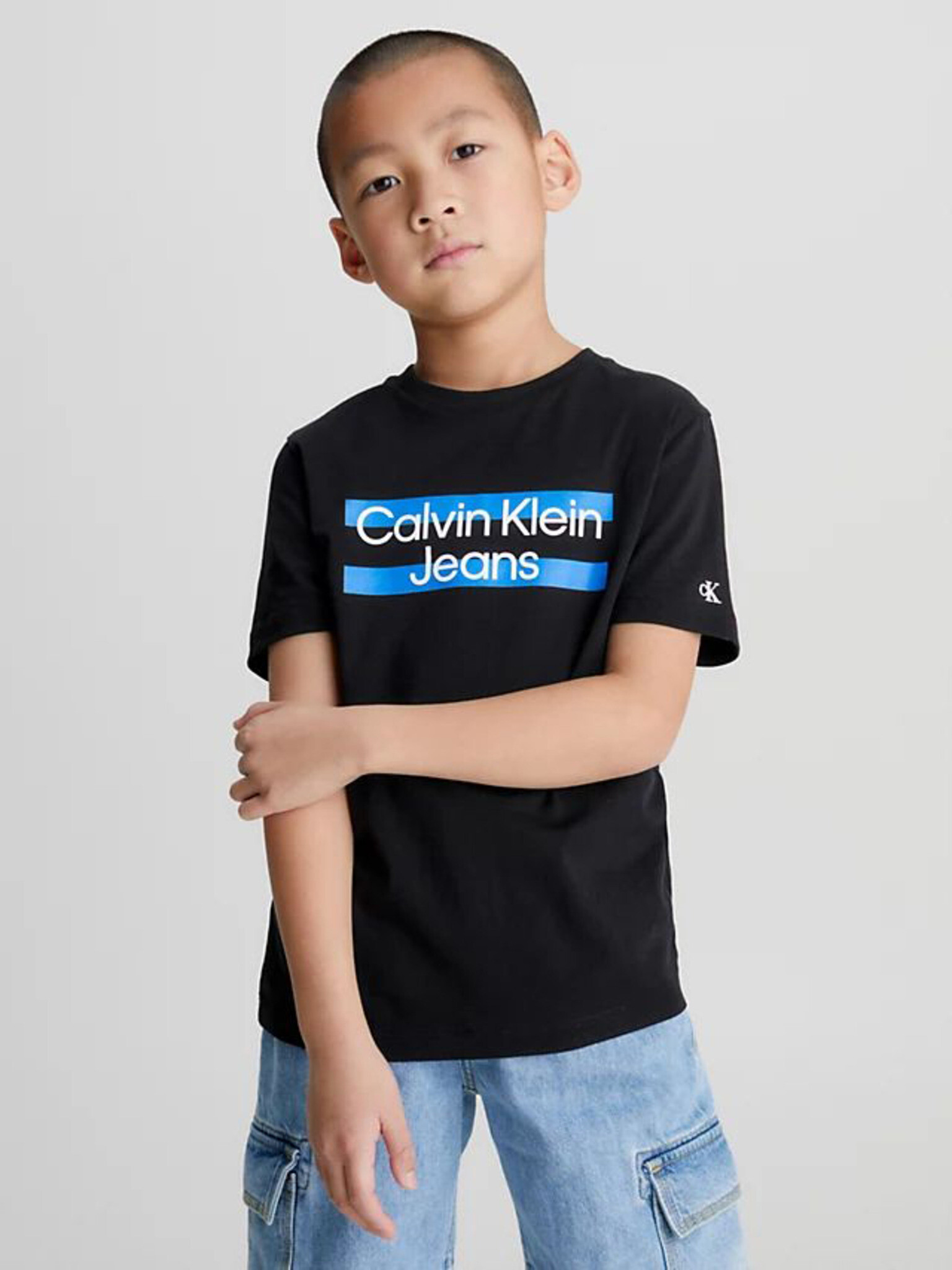 Calvin Klein Jeans Tricou pentru copii Negru - Pled.ro