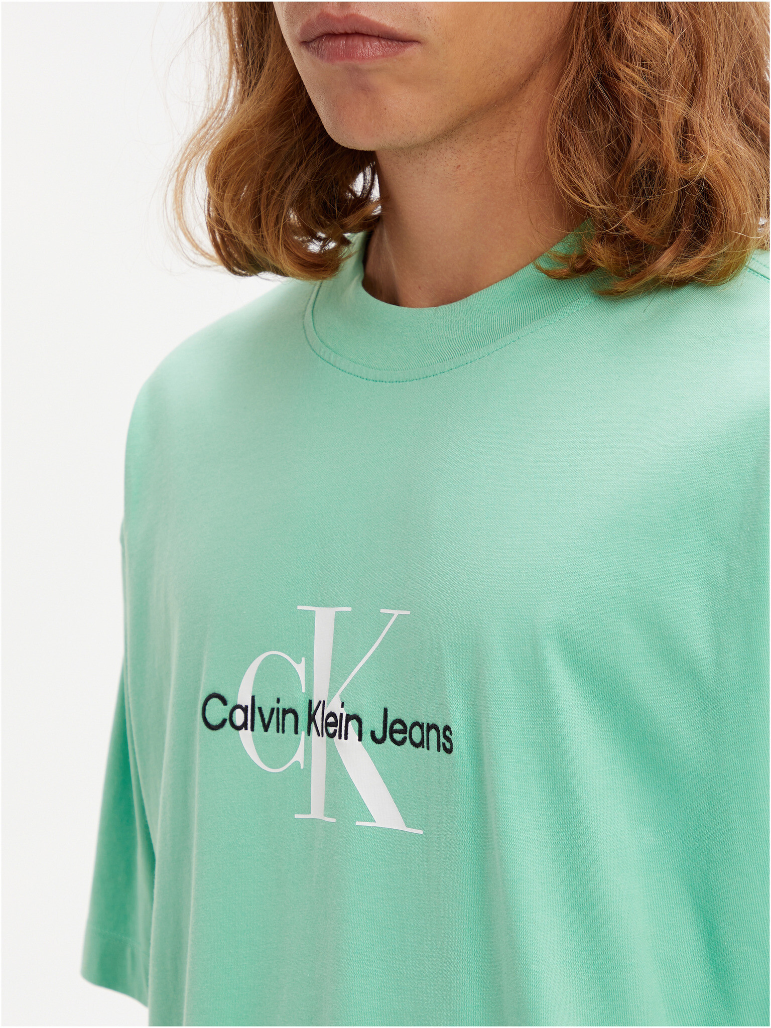 Calvin Klein Jeans Tricou Verde - Pled.ro