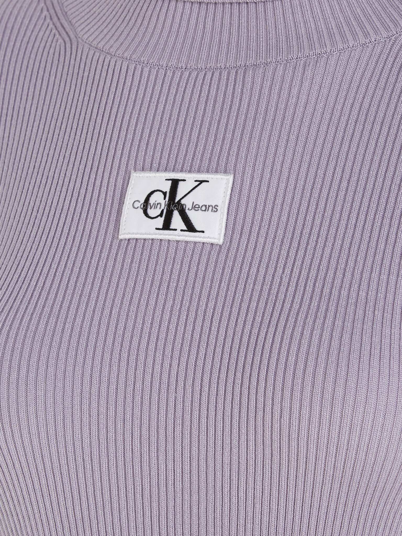 Calvin Klein Jeans Turtleneck Violet - Pled.ro