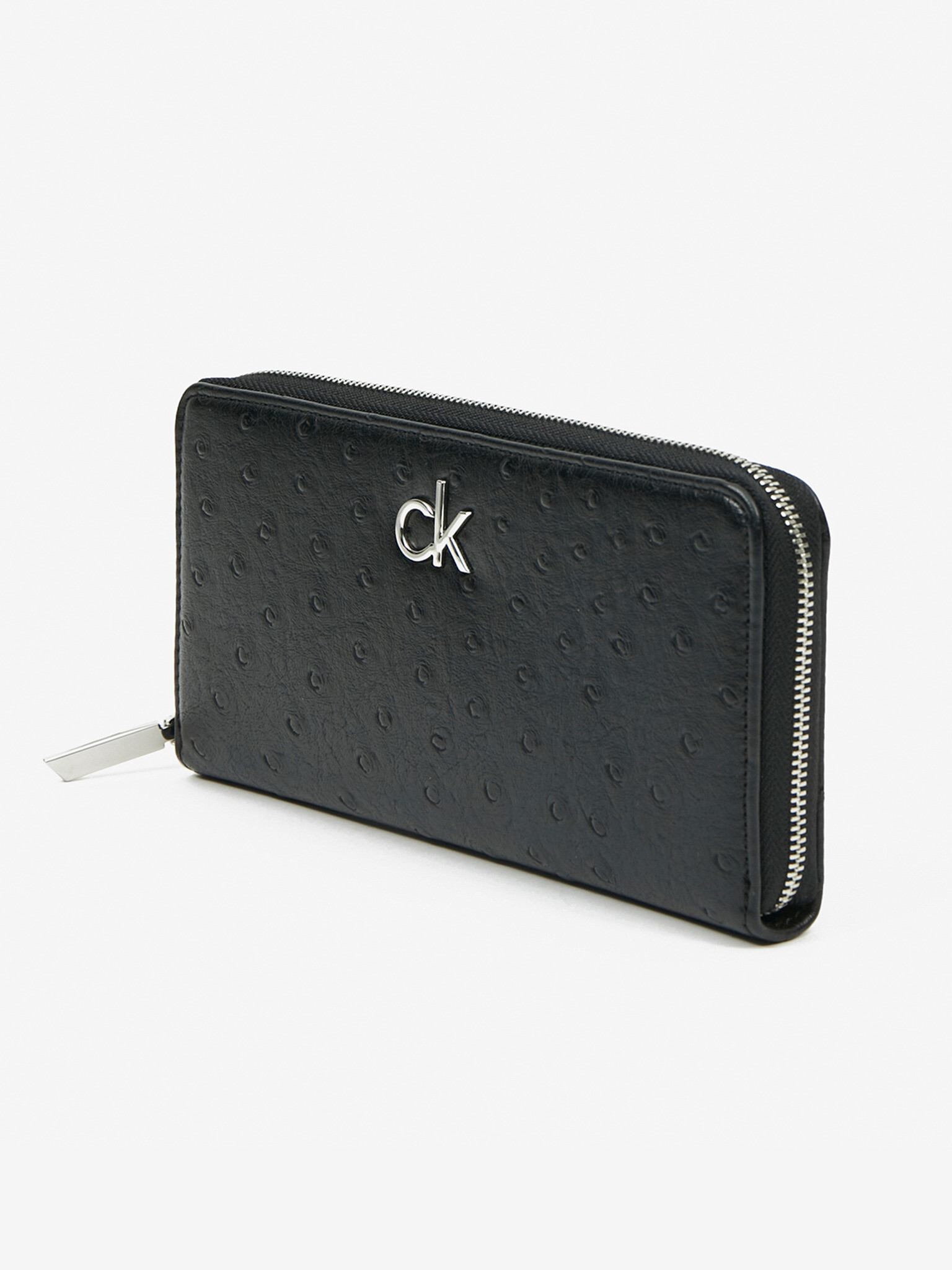 Calvin Klein Re-Lock Slim Portofel Negru - Pled.ro