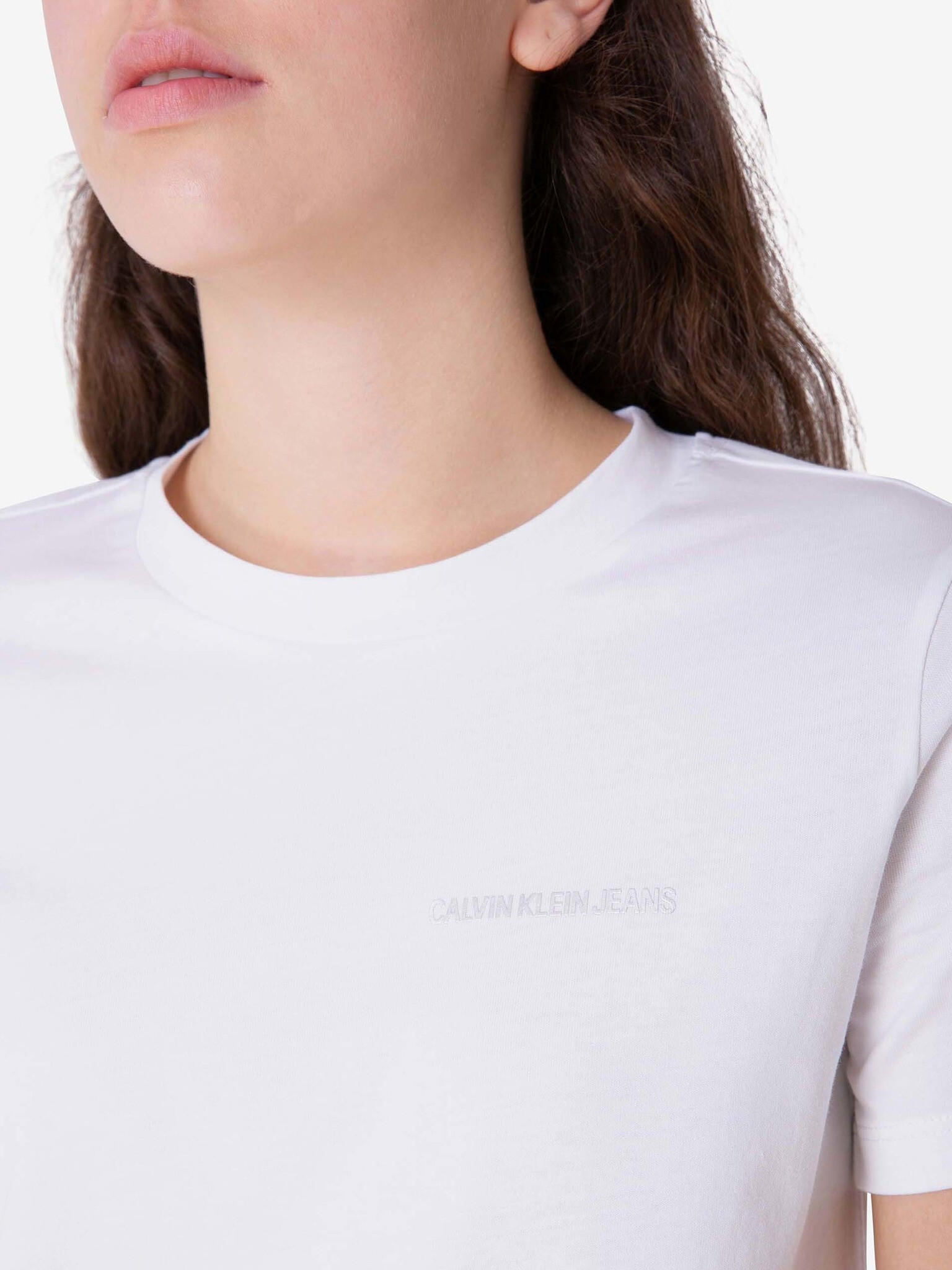 Calvin Klein Tricou Alb - Pled.ro