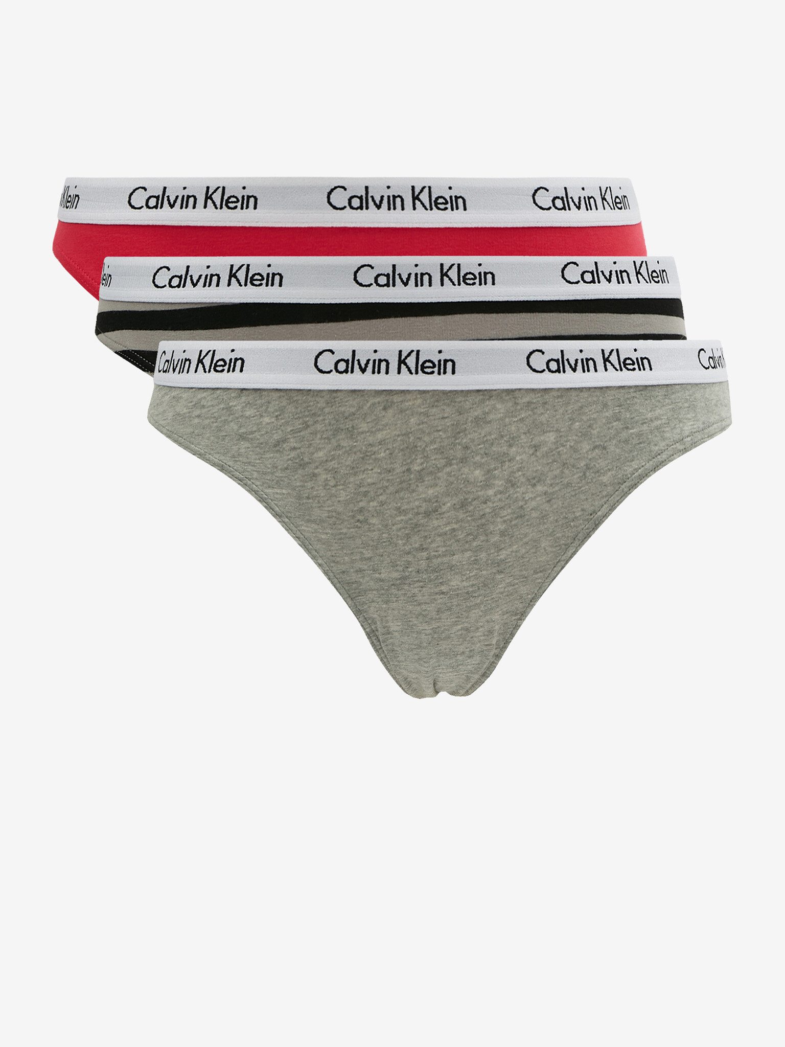 Calvin Klein Underwear Chiloți 3 bucăți Gri - Pled.ro