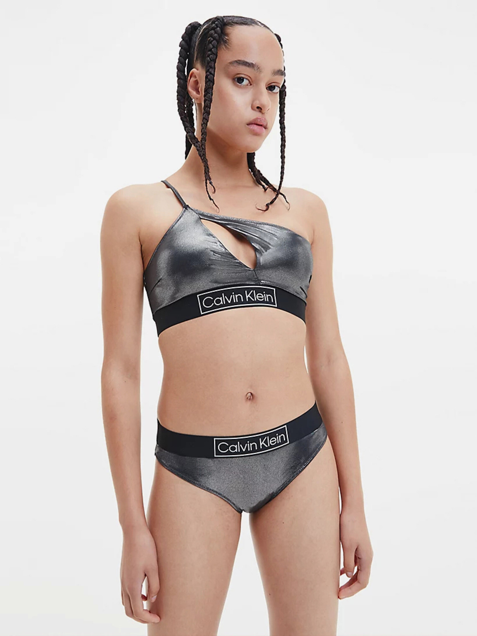 Calvin Klein Underwear Partea superioară a costumului de baie Negru - Pled.ro