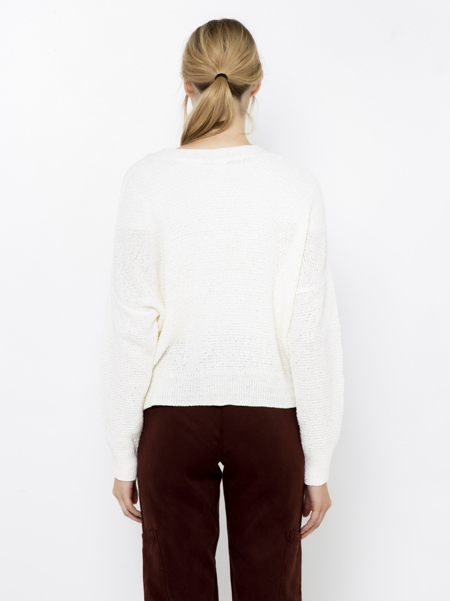 CAMAIEU Cardigan Alb - Pled.ro