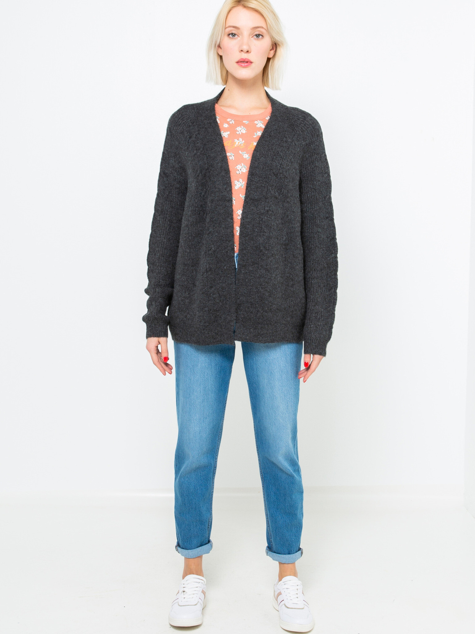 CAMAIEU Cardigan Gri - Pled.ro