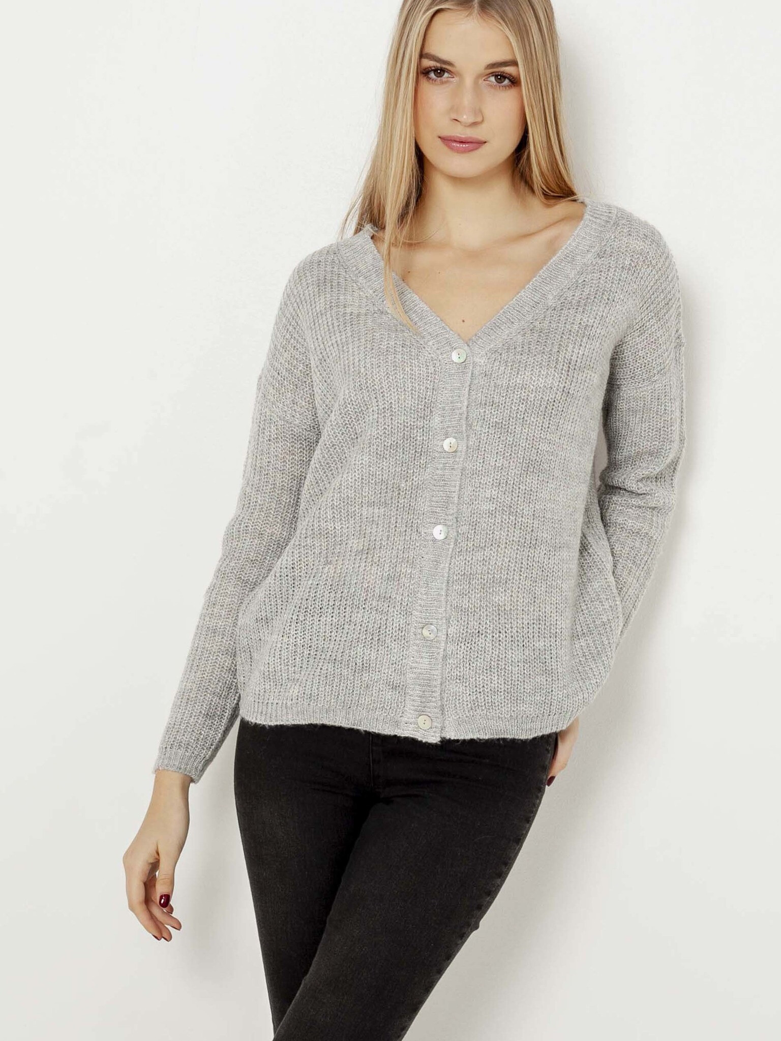 CAMAIEU Cardigan Gri - Pled.ro