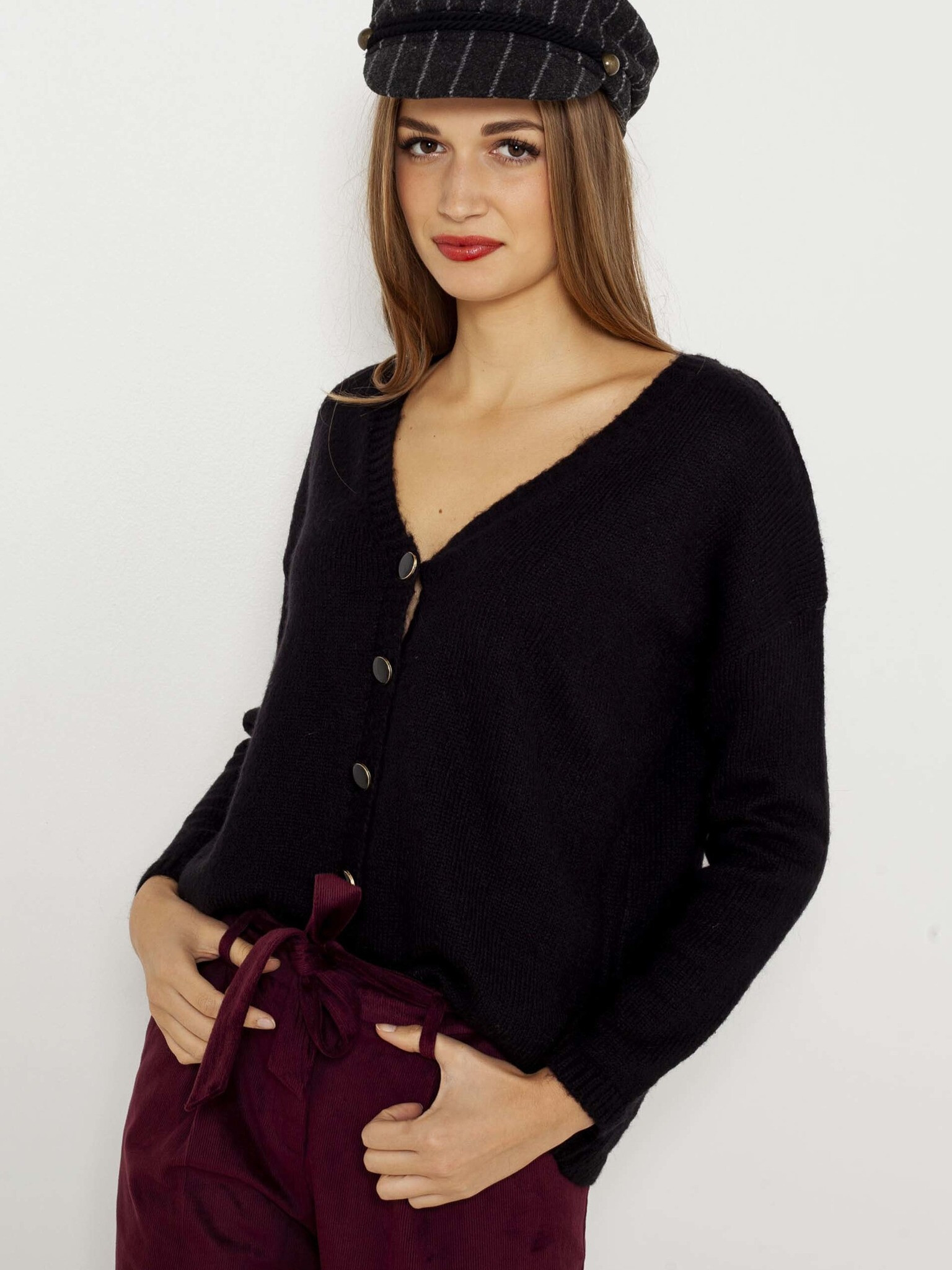 CAMAIEU Cardigan Negru - Pled.ro