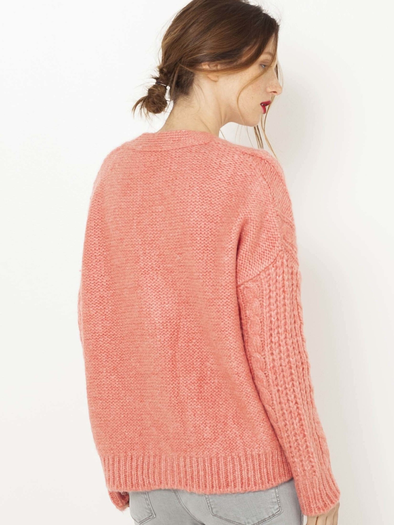 CAMAIEU Cardigan Roz - Pled.ro