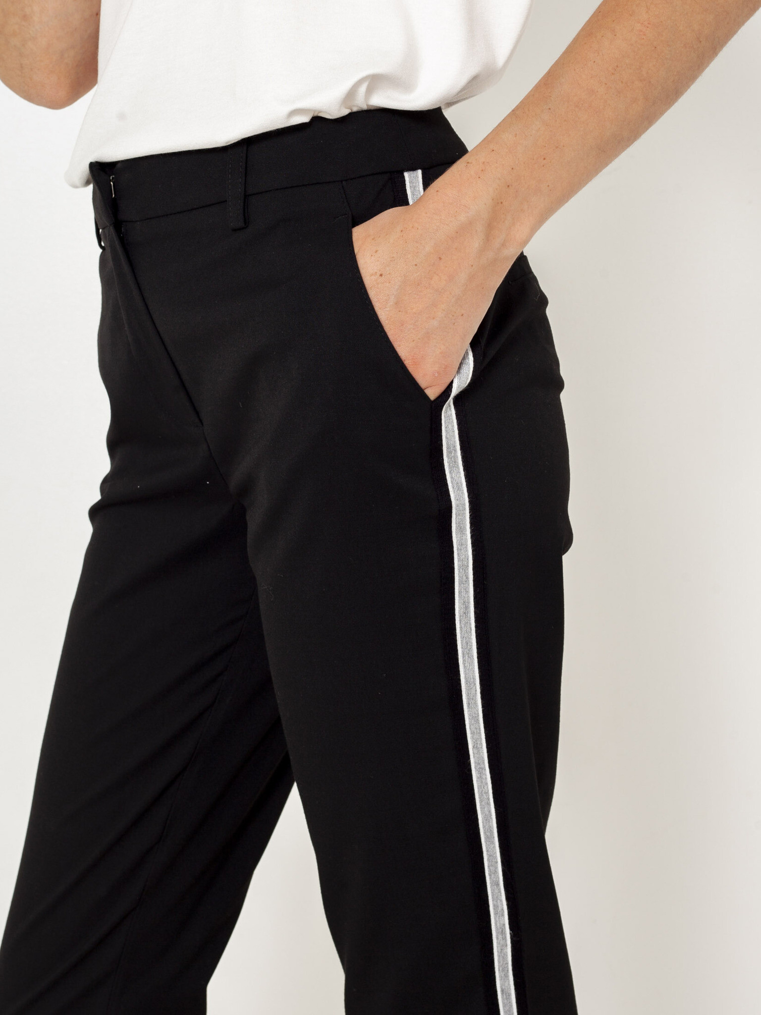 CAMAIEU Pantaloni Negru - Pled.ro