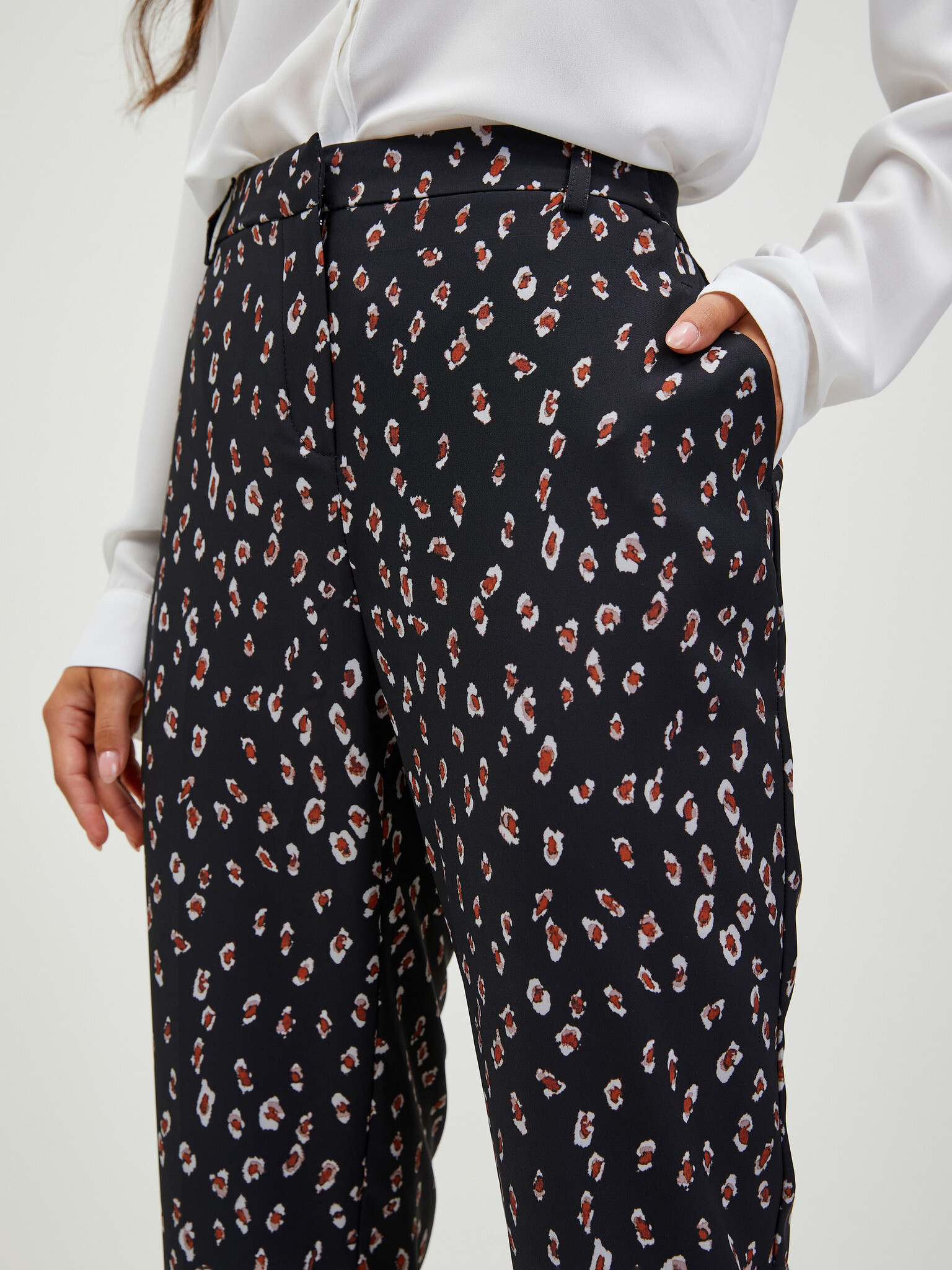 CAMAIEU Pantaloni Negru - Pled.ro