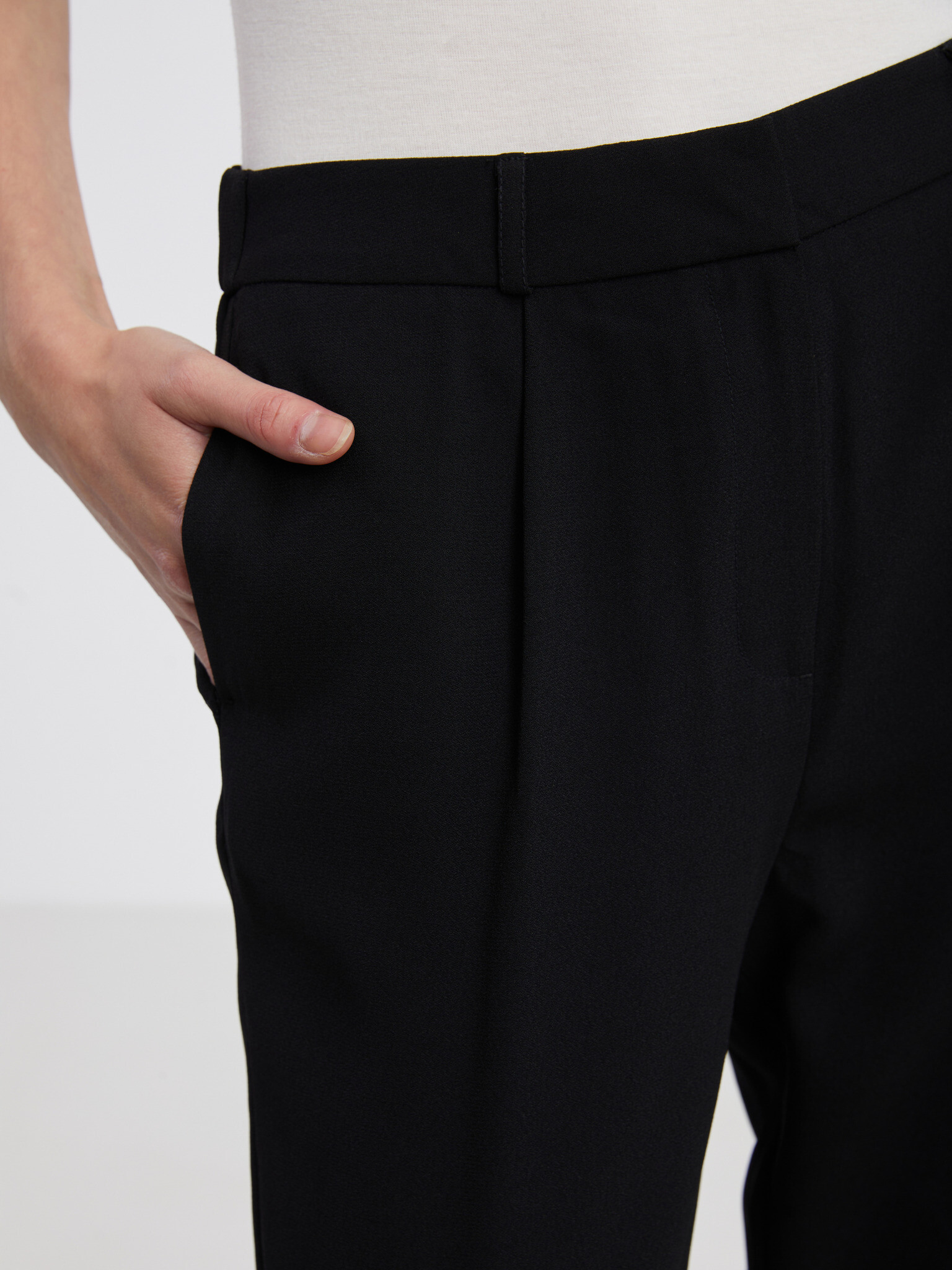 CAMAIEU Pantaloni Negru - Pled.ro