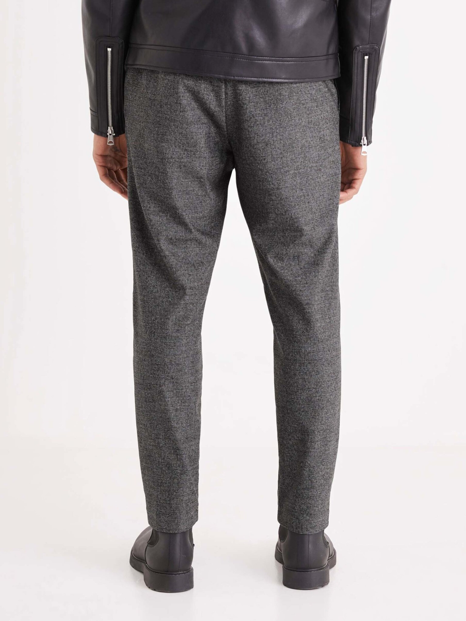 Celio 24H Avotwill Pantaloni Gri - Pled.ro