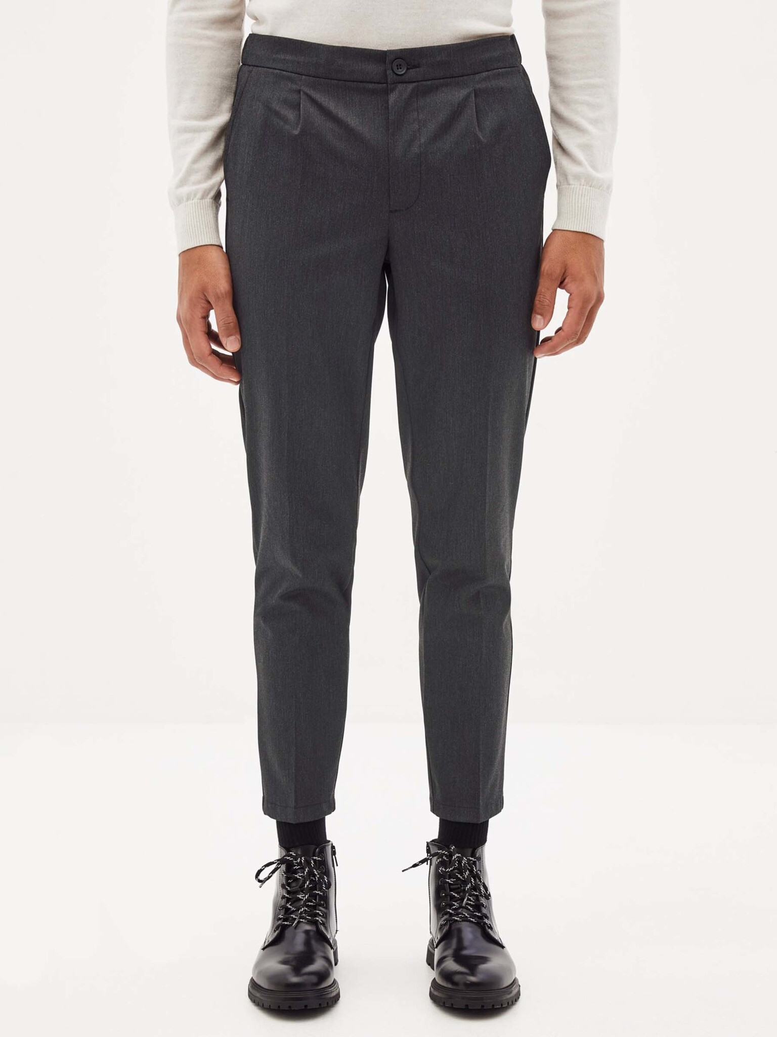 Celio Asospi Pantaloni Gri - Pled.ro