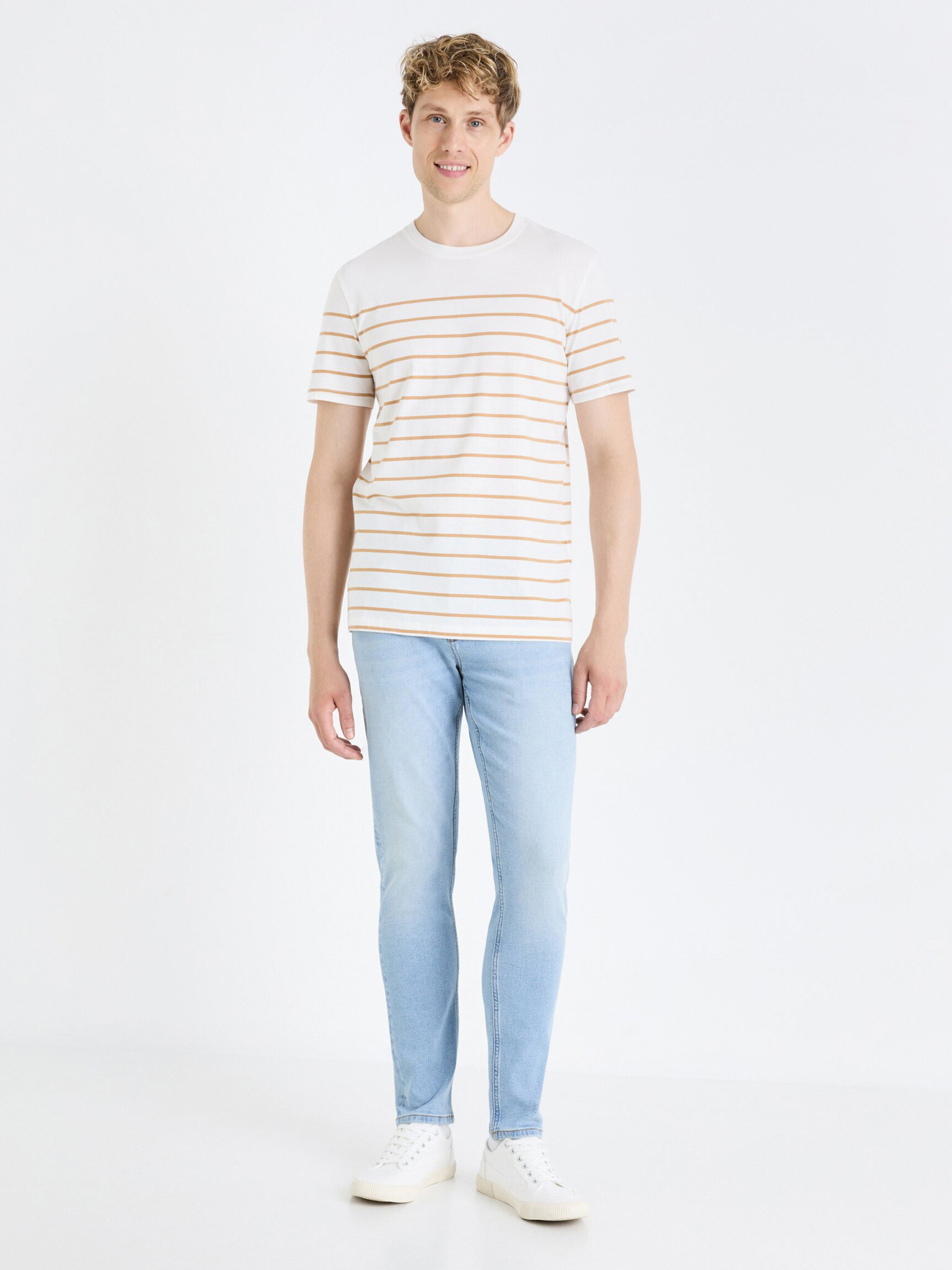 Celio Bebaser Tricou Alb - Pled.ro