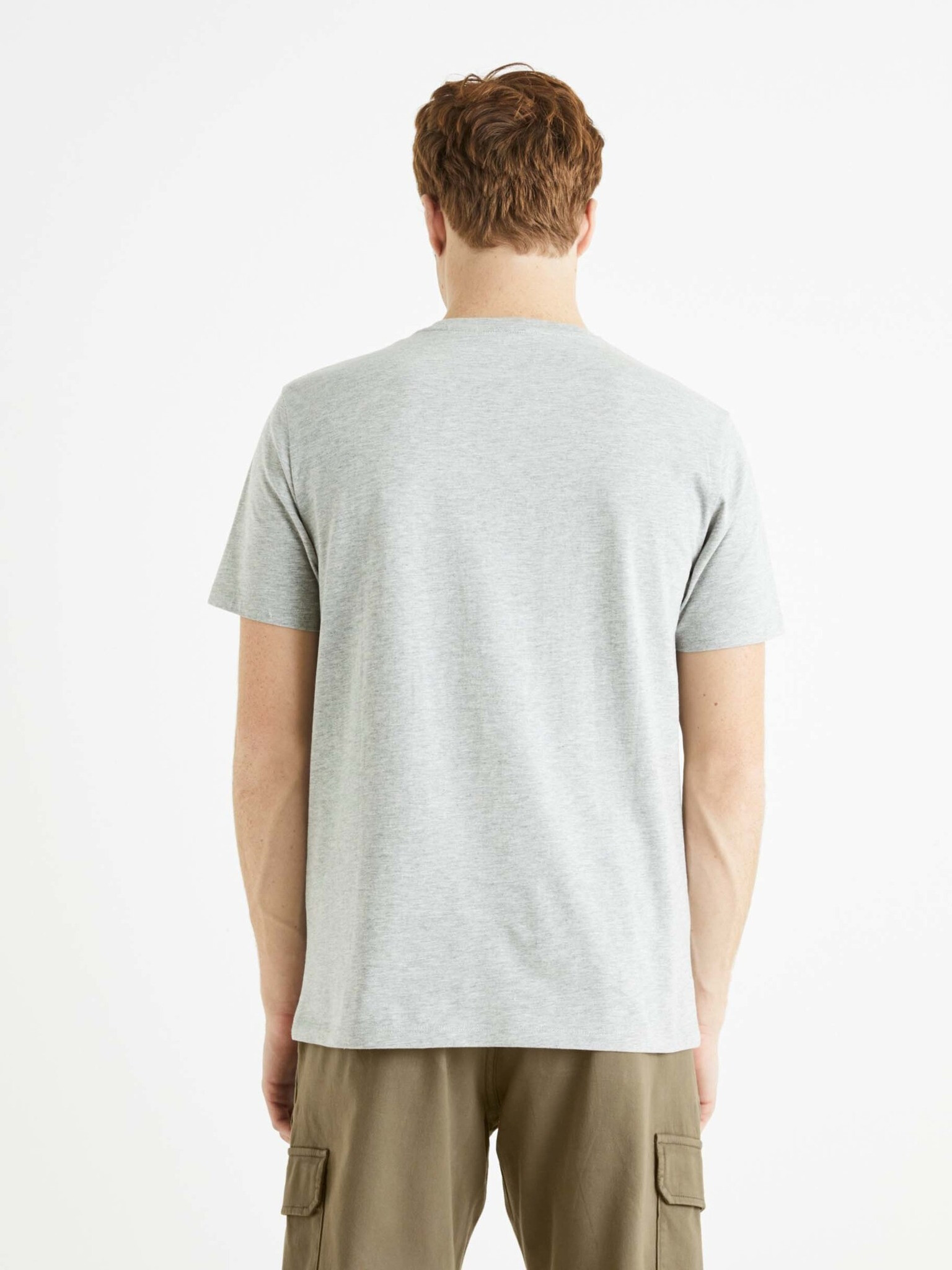 Celio Bedisplay Welcome Tricou Gri - Pled.ro