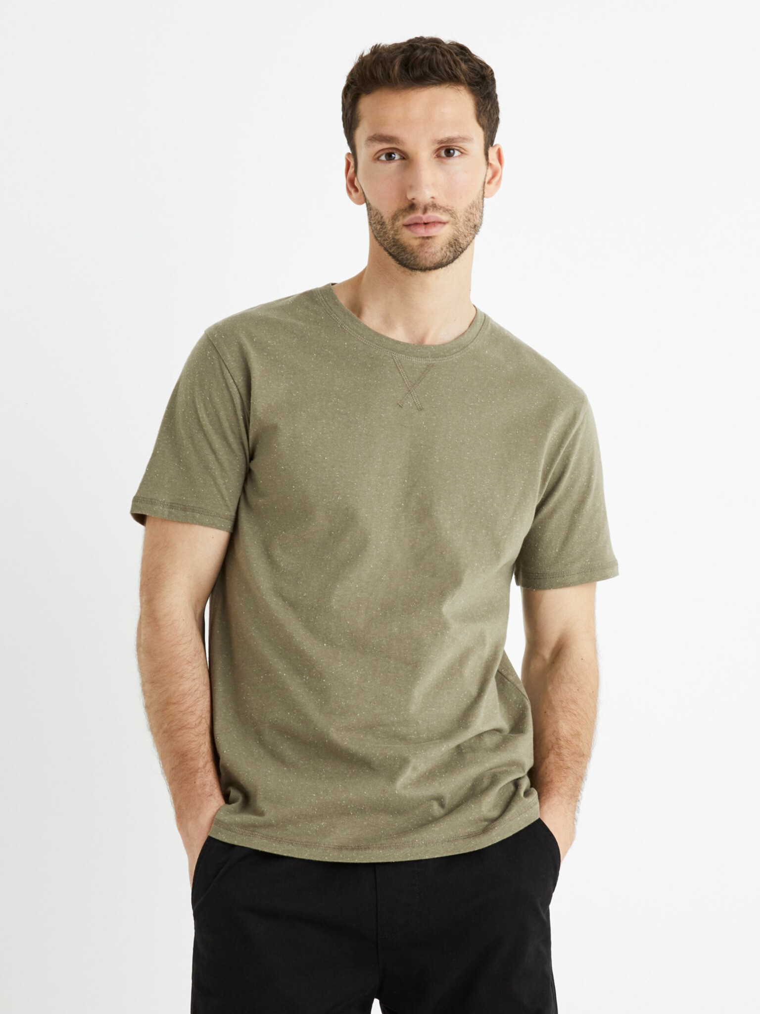 Celio Beneps Tricou Verde - Pled.ro