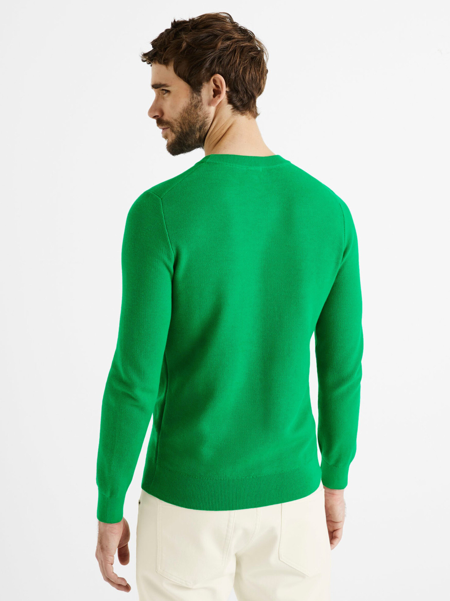 Celio Bepic Pulover Verde - Pled.ro