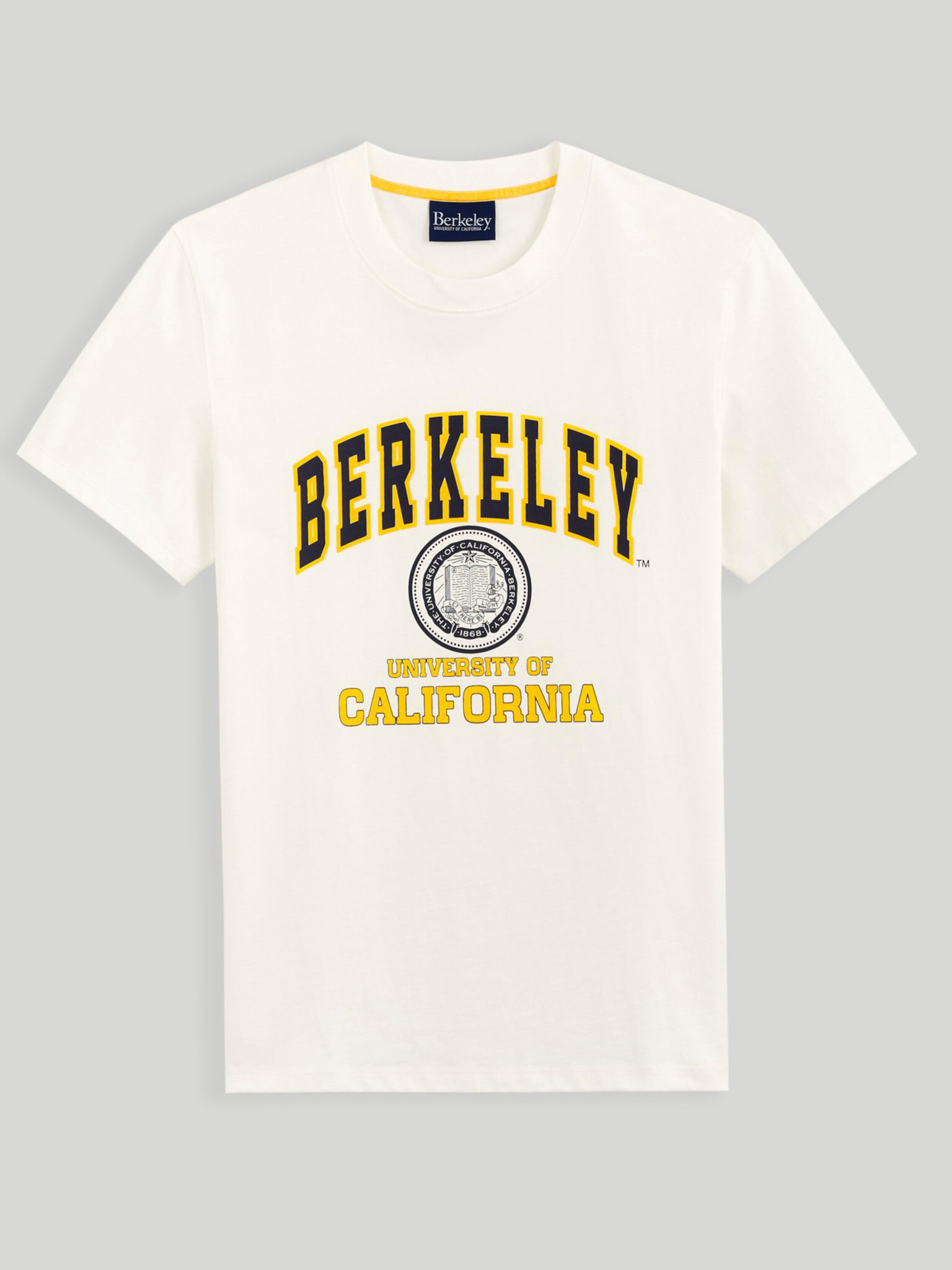 Celio Berkeley University Tricou Alb - Pled.ro