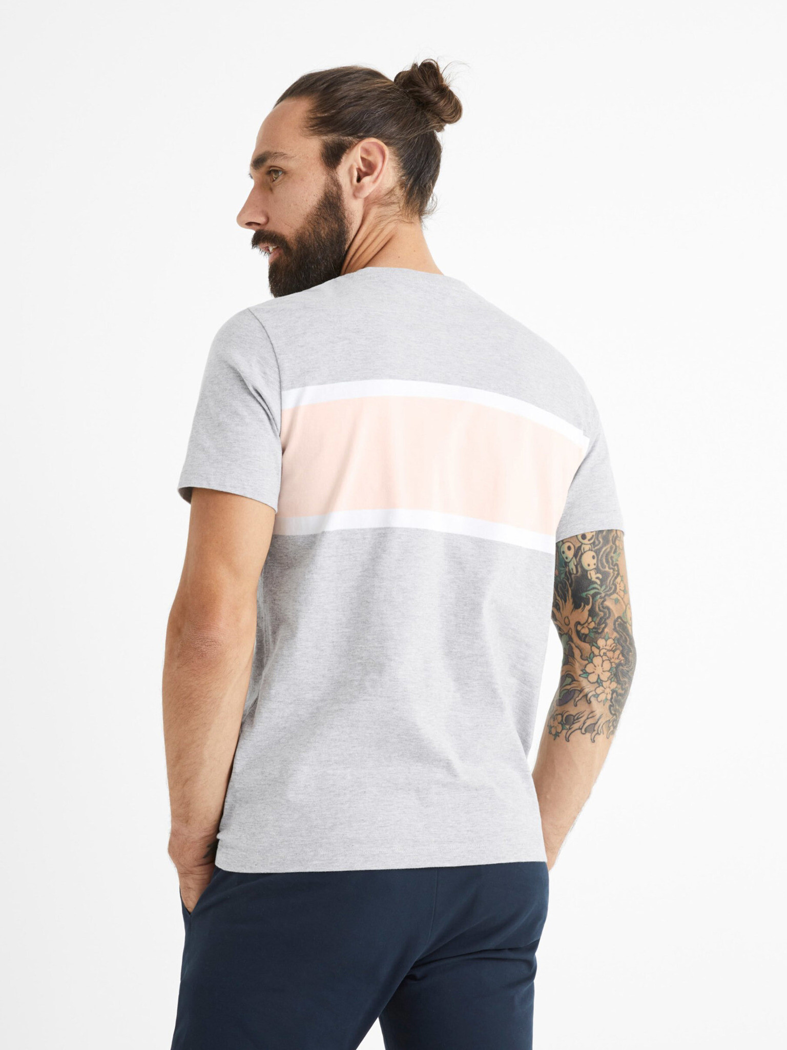 Celio Beroad Tricou Gri - Pled.ro