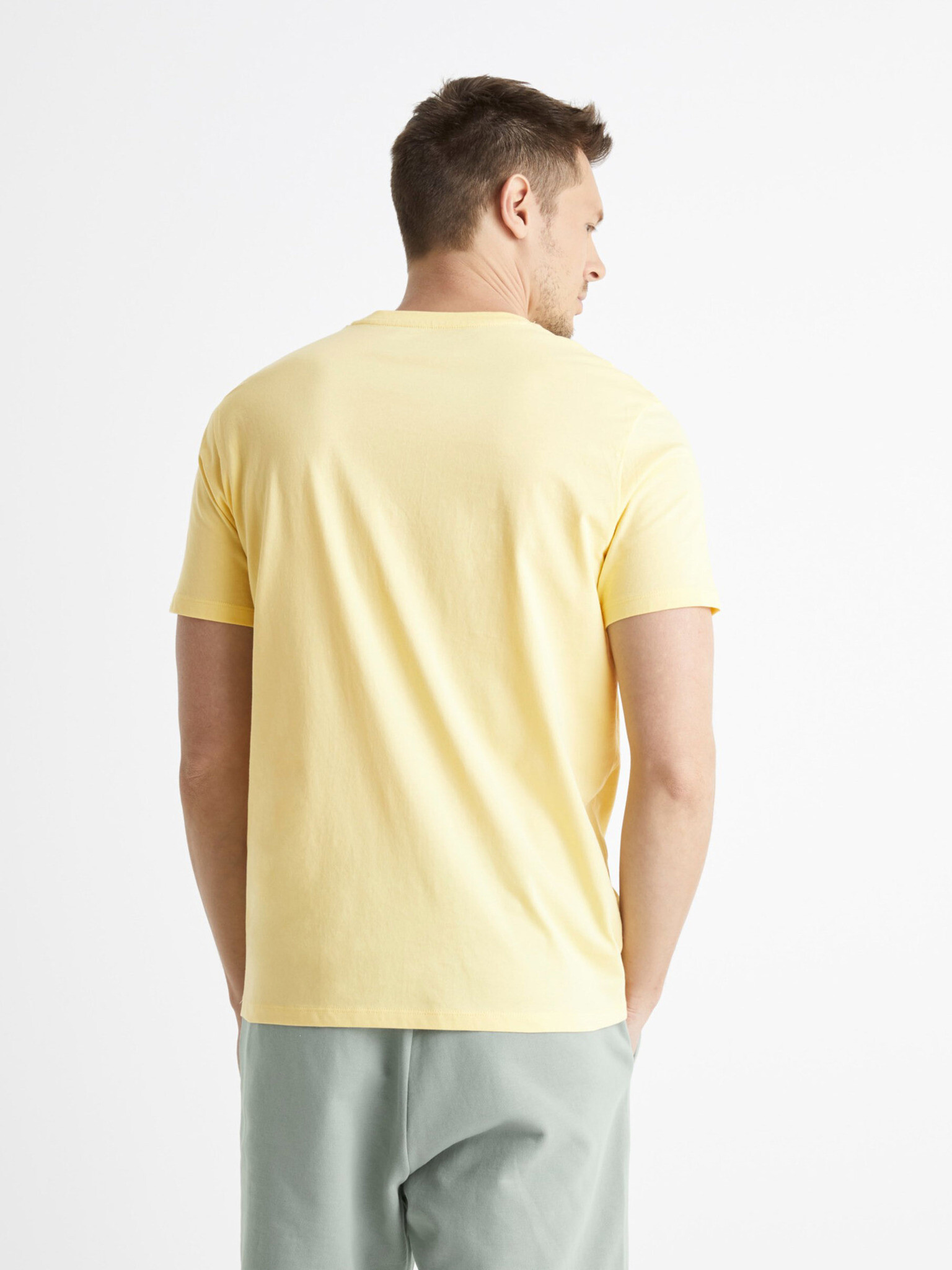 Celio Besporto Tricou Galben - Pled.ro