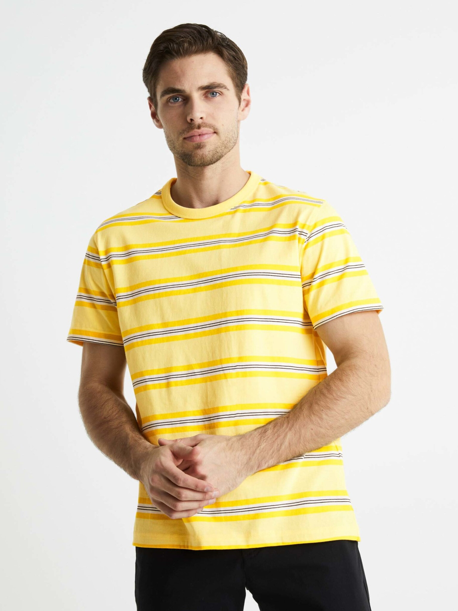 Celio Bewasp Tricou Galben - Pled.ro