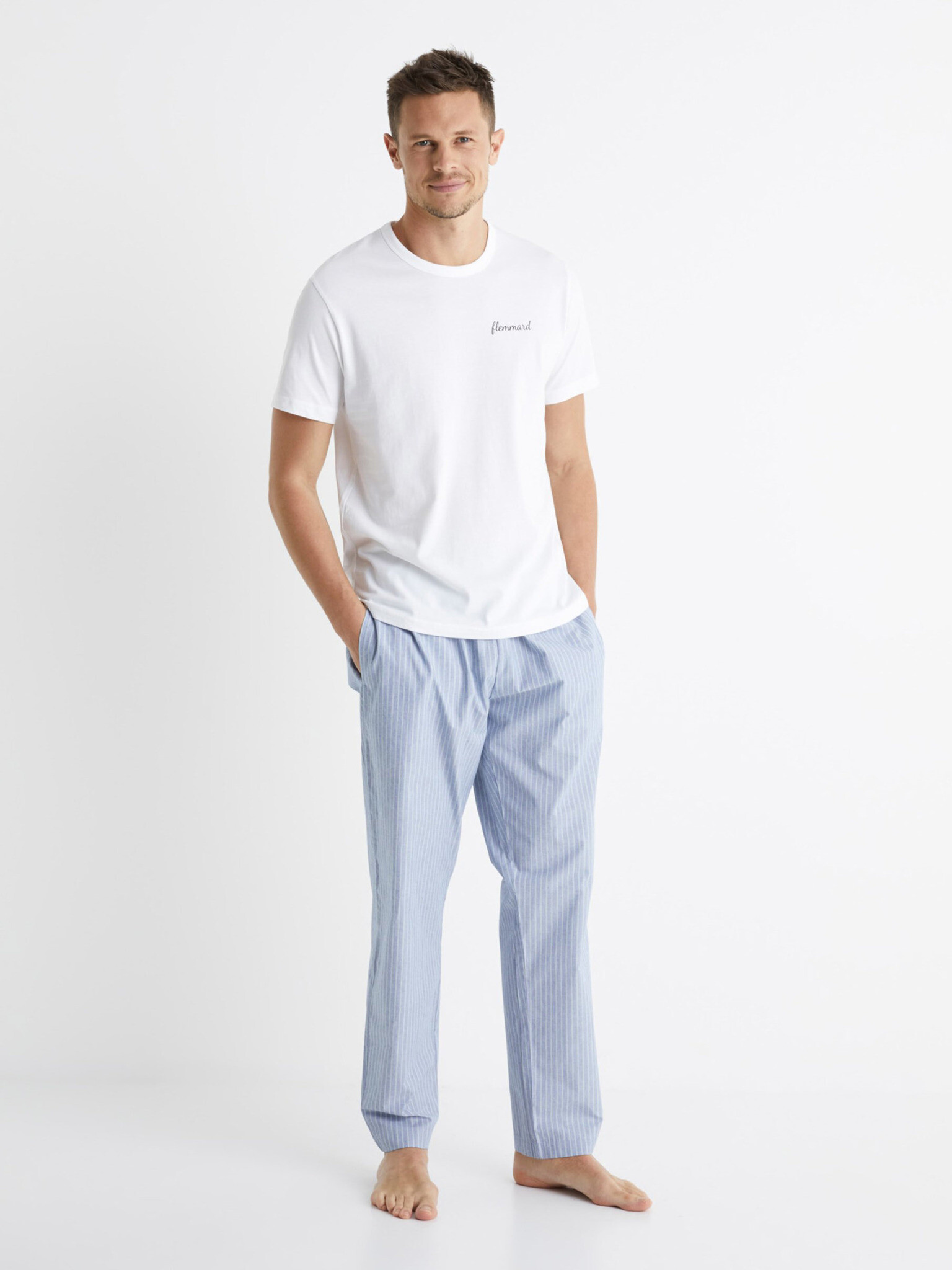 Celio Biniou Pijama Albastru - Pled.ro