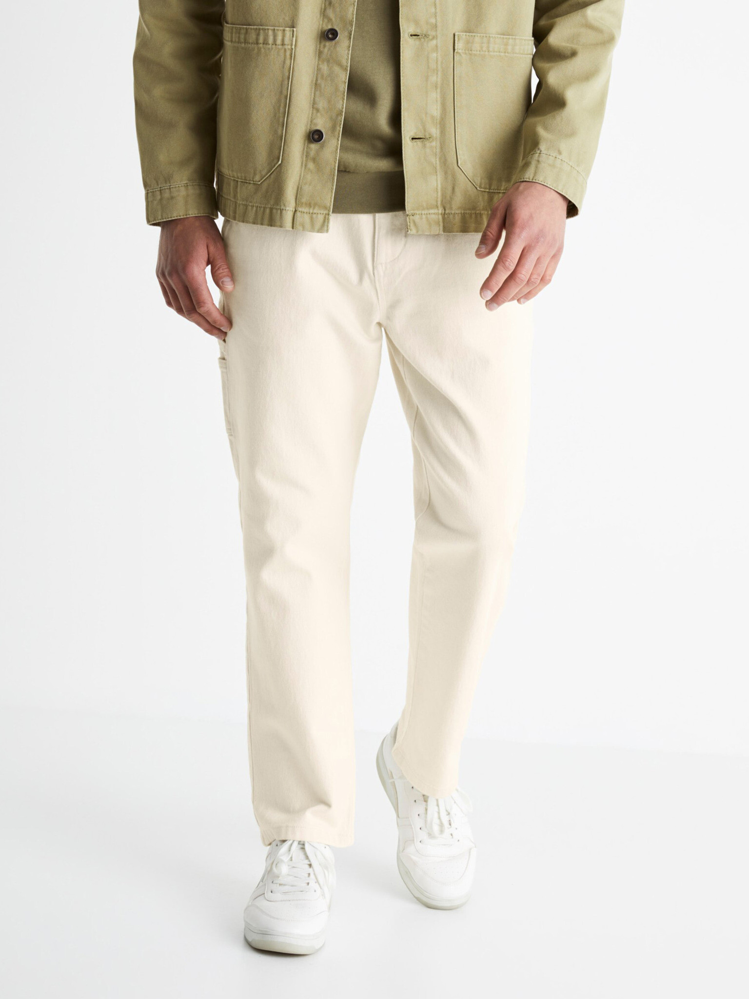 Celio Bocarp Pantaloni Bej - Pled.ro