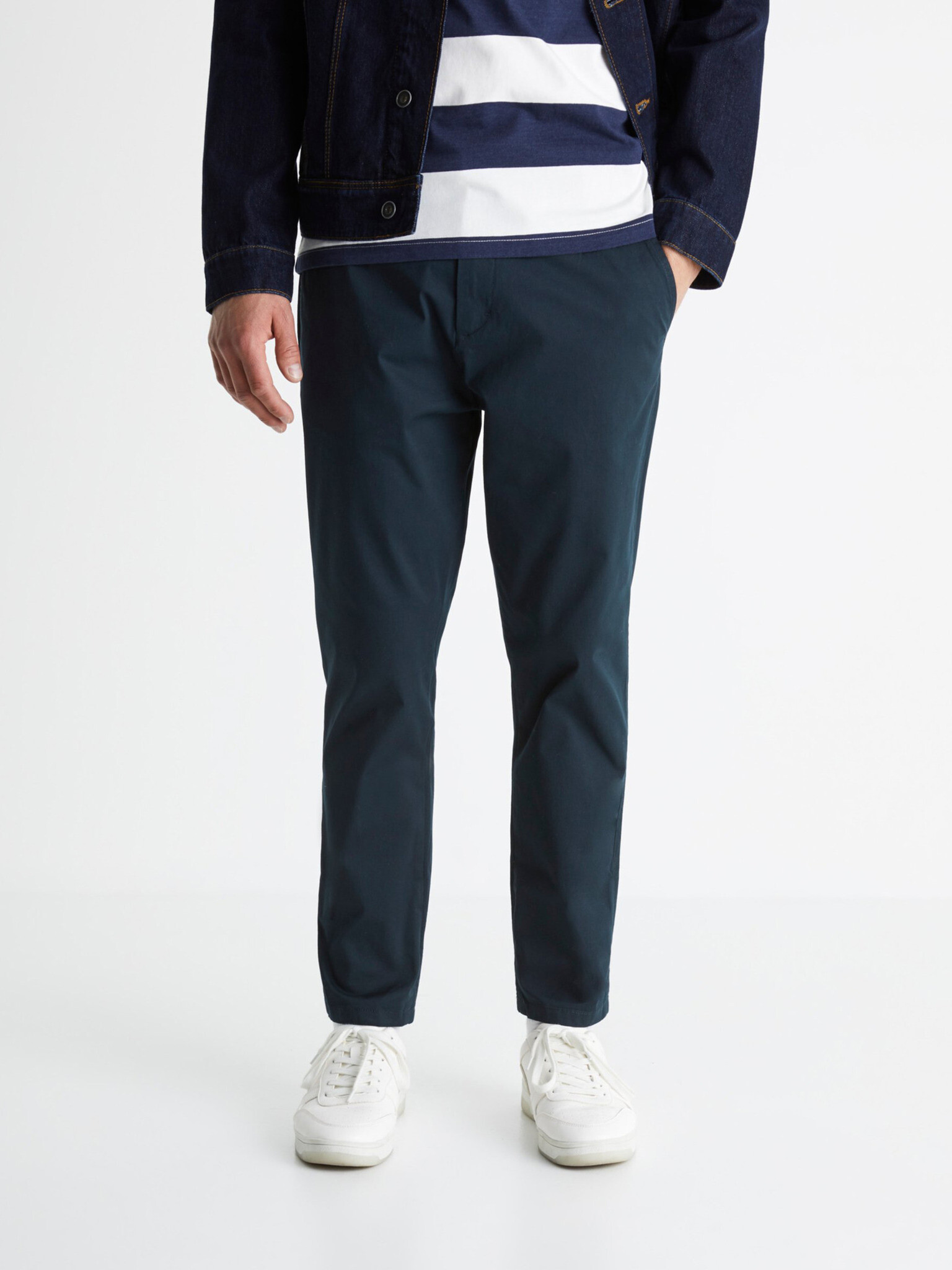 Celio Bochin Pantaloni Albastru - Pled.ro