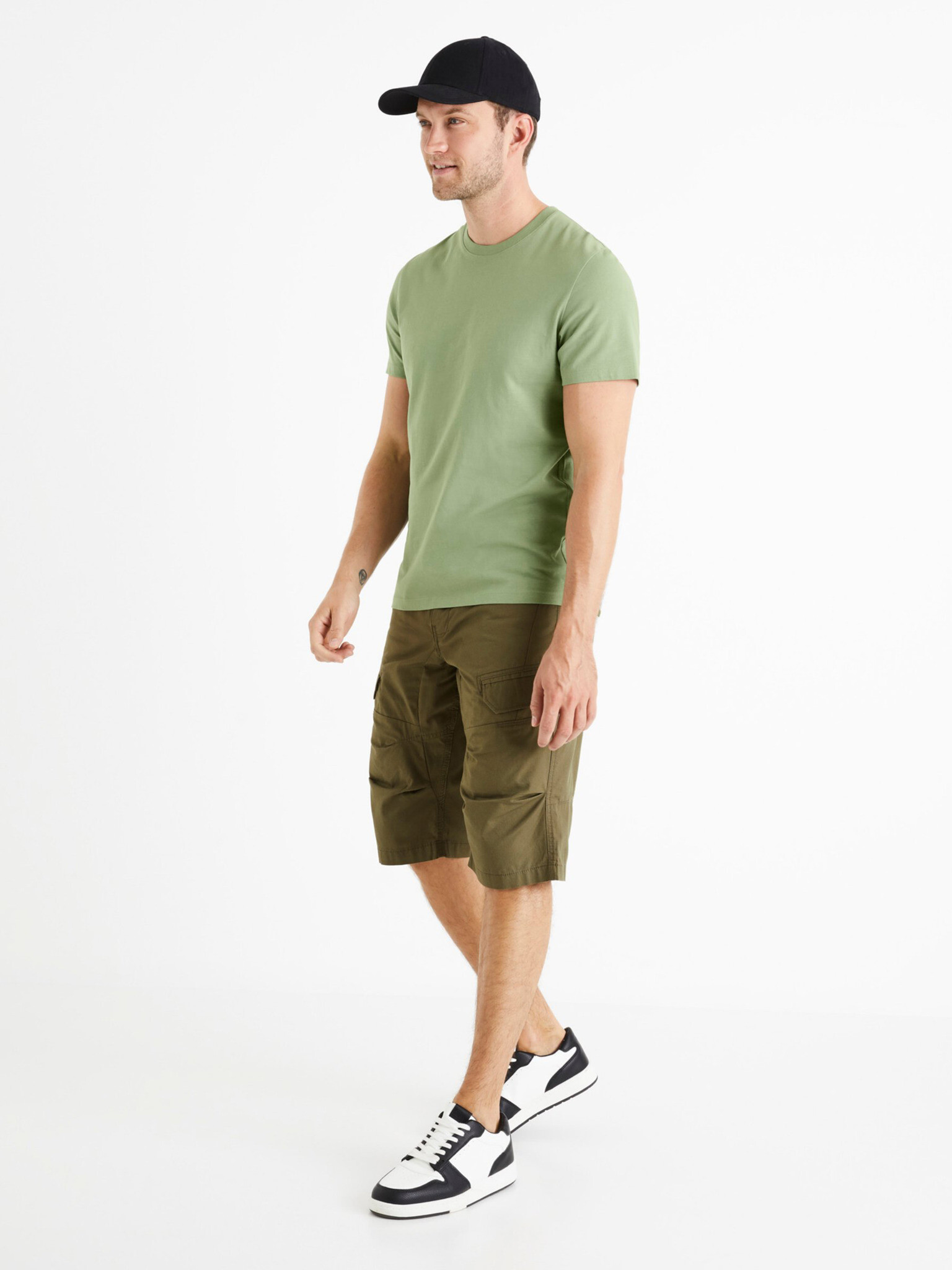 Celio Bocourtbm1 Pantaloni scurți Verde - Pled.ro