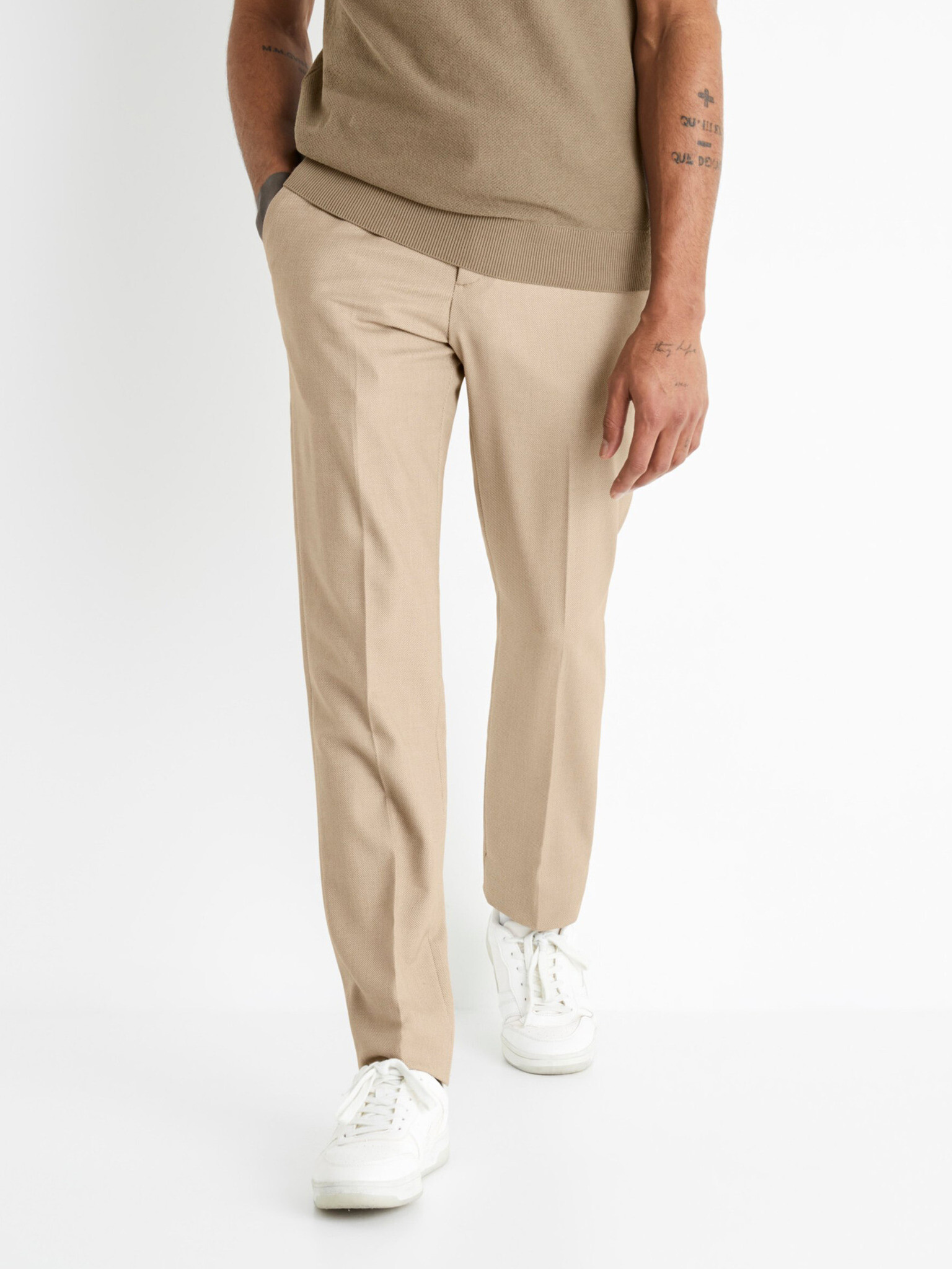 Celio Bodobby Pantaloni Bej - Pled.ro