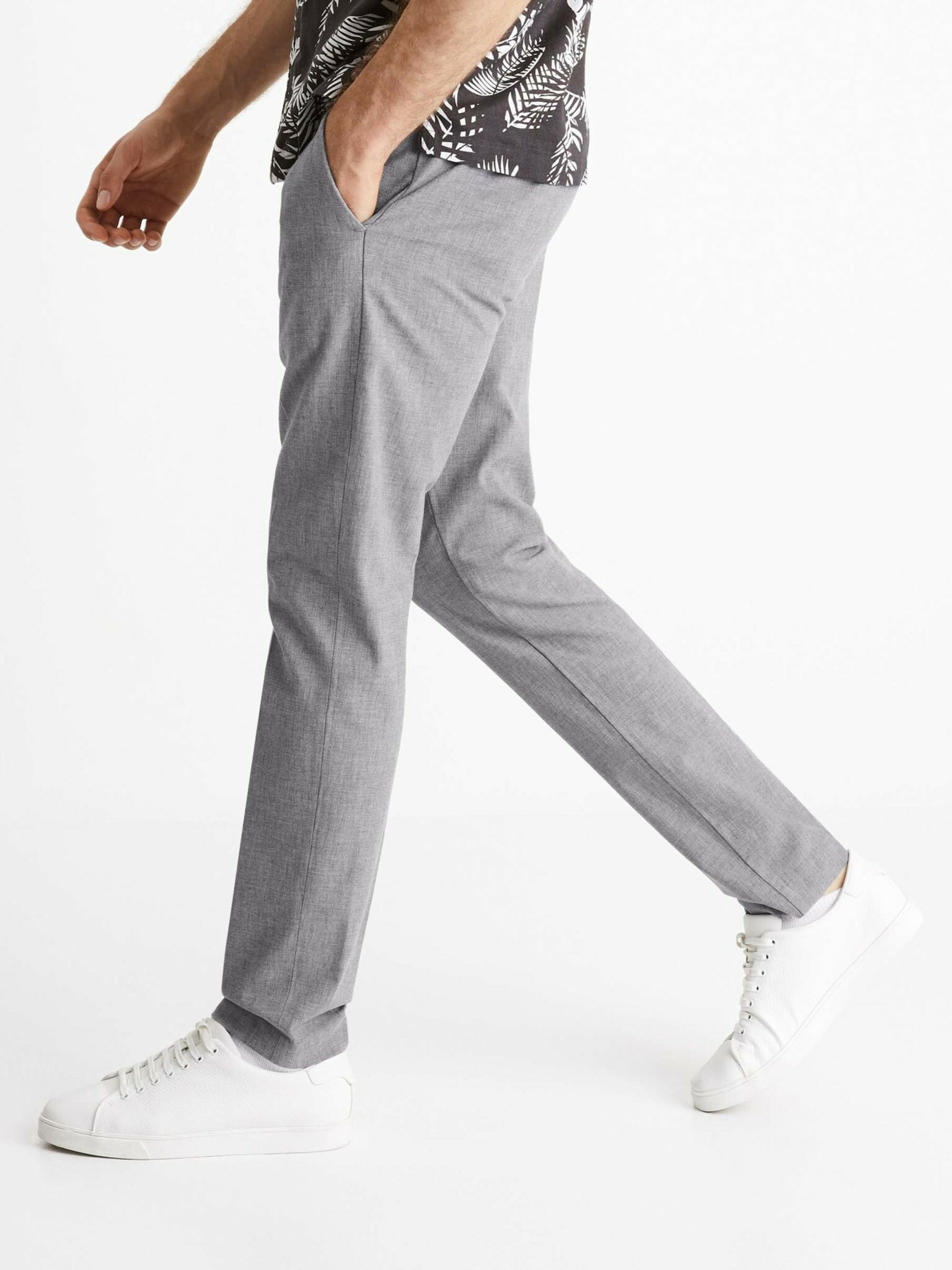 Celio Bosi Chino Pantaloni Gri - Pled.ro